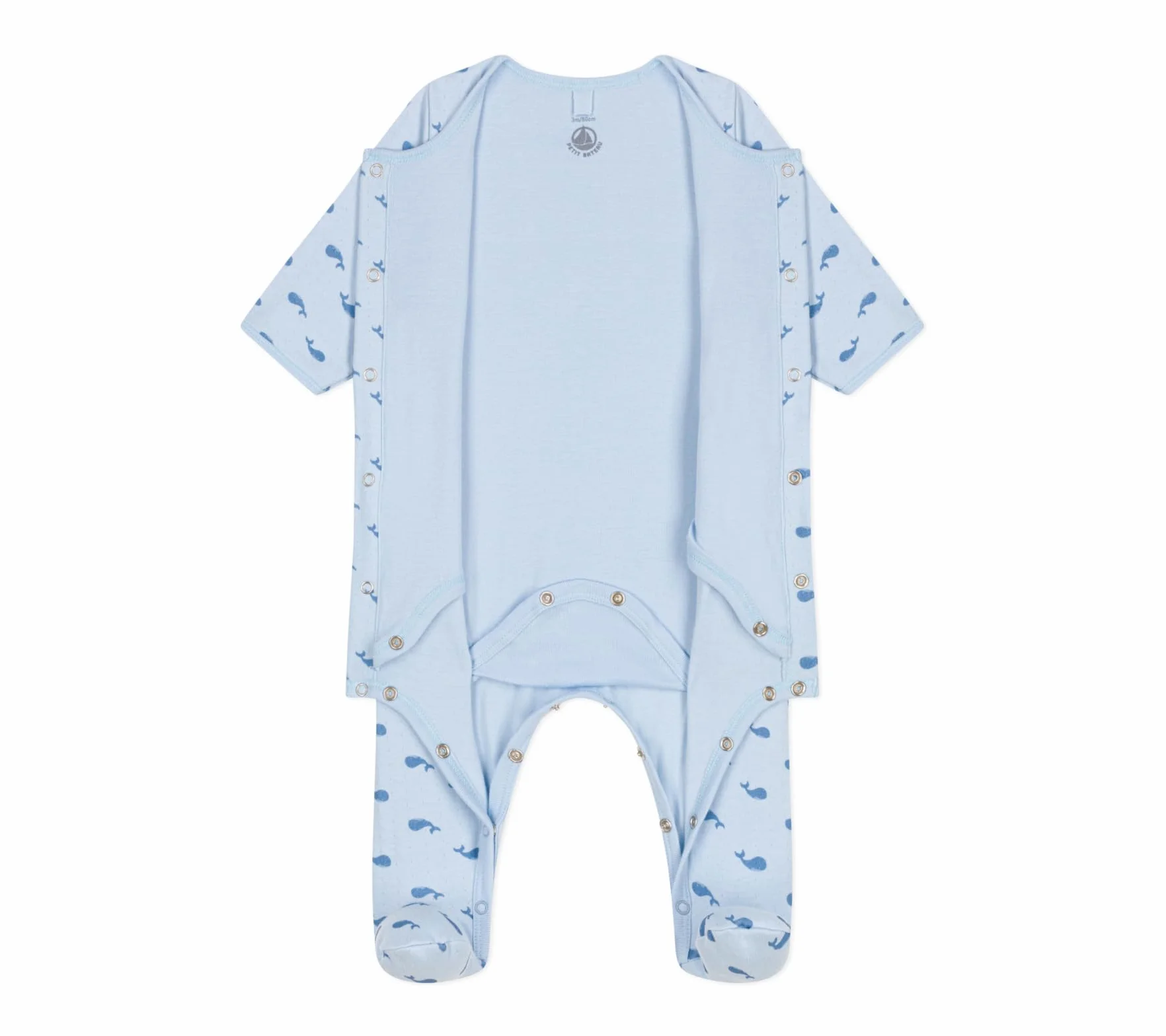 Petit Bateau Bodyjama Mixte bébé