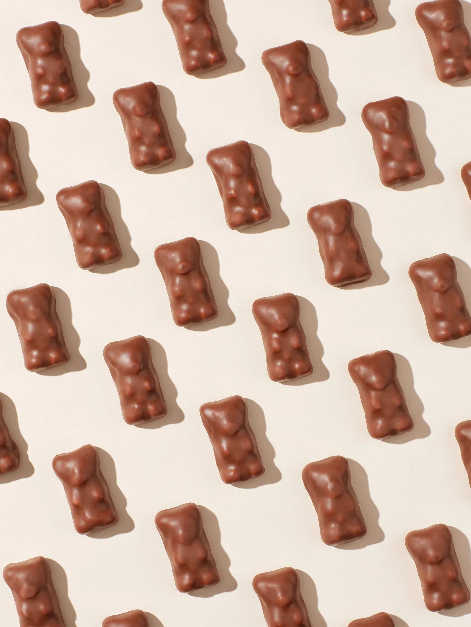 Cémoi - Présentoir L’Authentique Petit Ourson Guimauve, Chocolat au Lait – Fabriqué en France, 160 Pièces (1.49 kg)