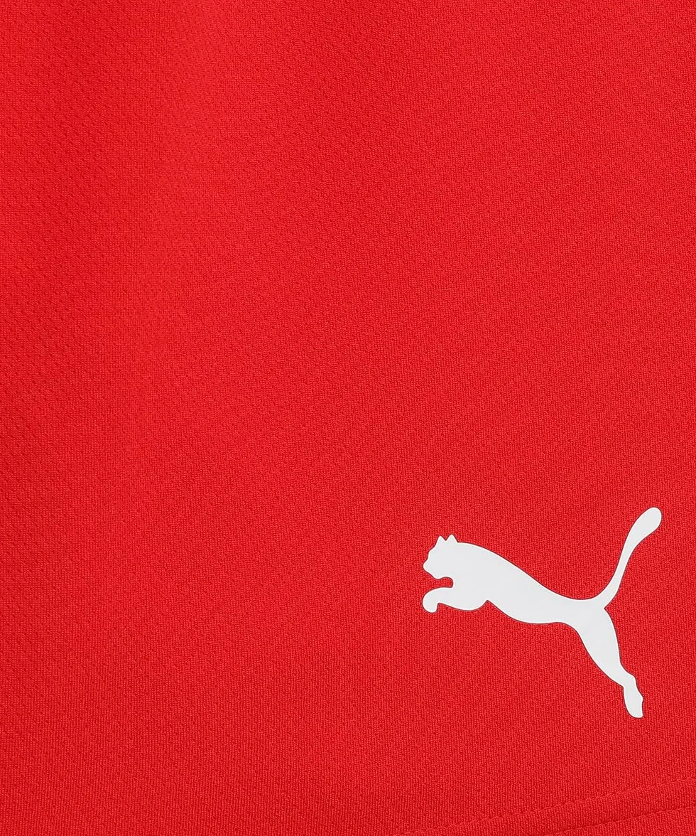 PUMA Teamrise Jr Short d contract Rouge Blanc 152 EU