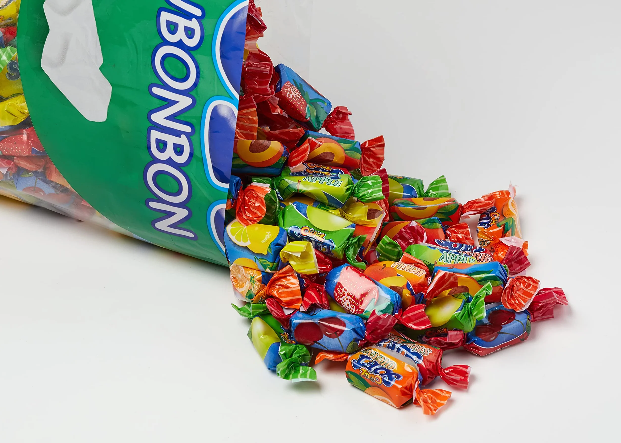 Cool Bonbons à mâcher doux | Végétalien et sans gluten | Dans un sachet de 1 (1 x 3 kg)