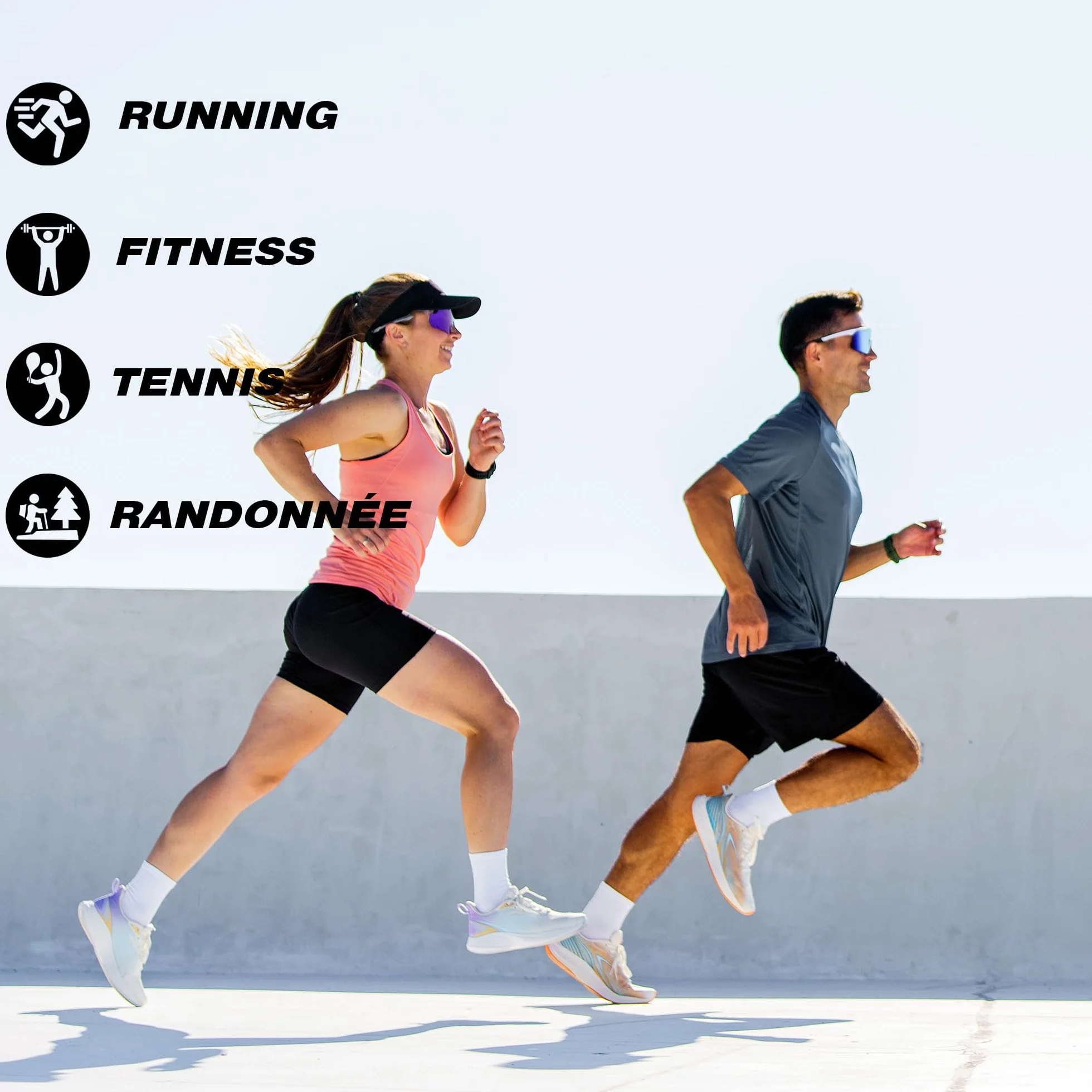 Bambou Chaussettes de Contention Hommes Femmes – Légères, Sans Couture, Anti-Odeur – Course, Randonnée, Vélo