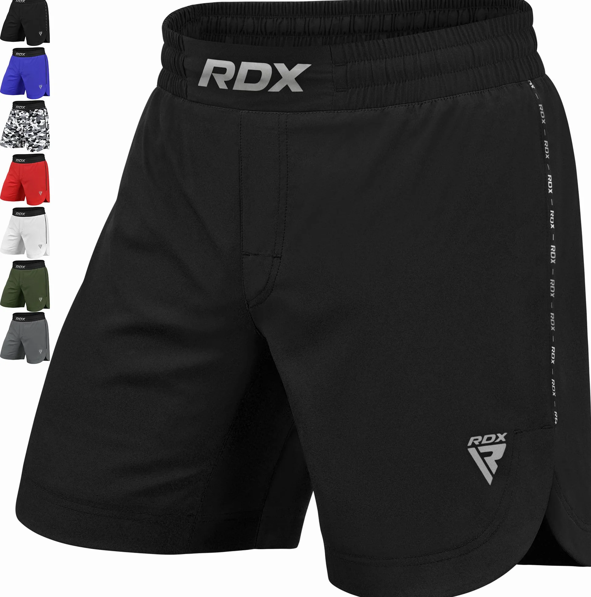 RDX Short MMA d'Entraînement Kick Boxe Grappling Sparring Arts Martiaux Cage Fight BJJ Muay Thai Fitness Musculation Sports de Combat