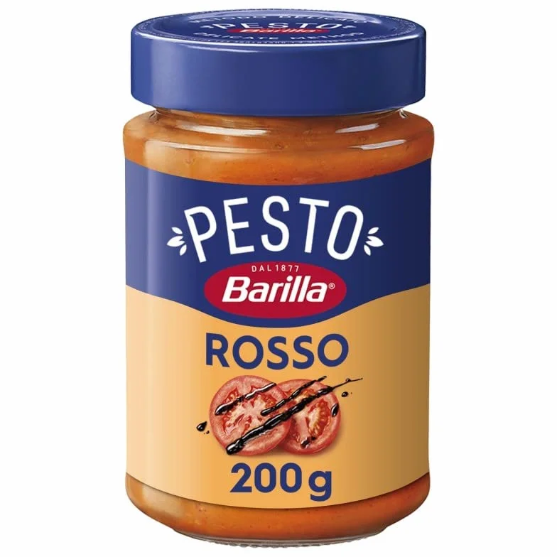 BARILLA - Sauce Pesto Rosso 200G - Lot De 4