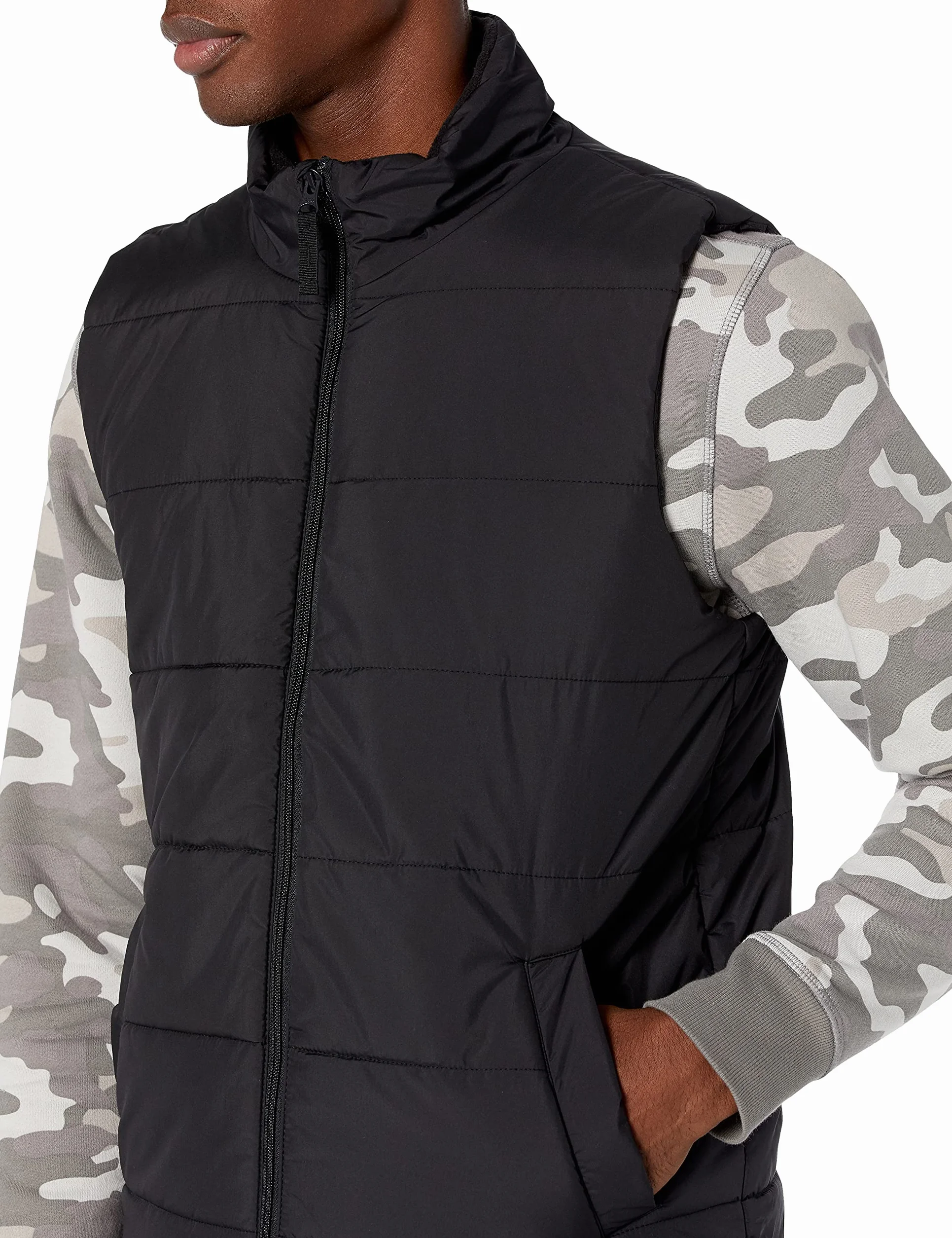 Amazon Essentials Homme Doudoune Isolante Polaire Épaisseur Moyenne