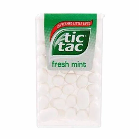 Tic Tac Fresh Mint 24 boîtes 18 g
