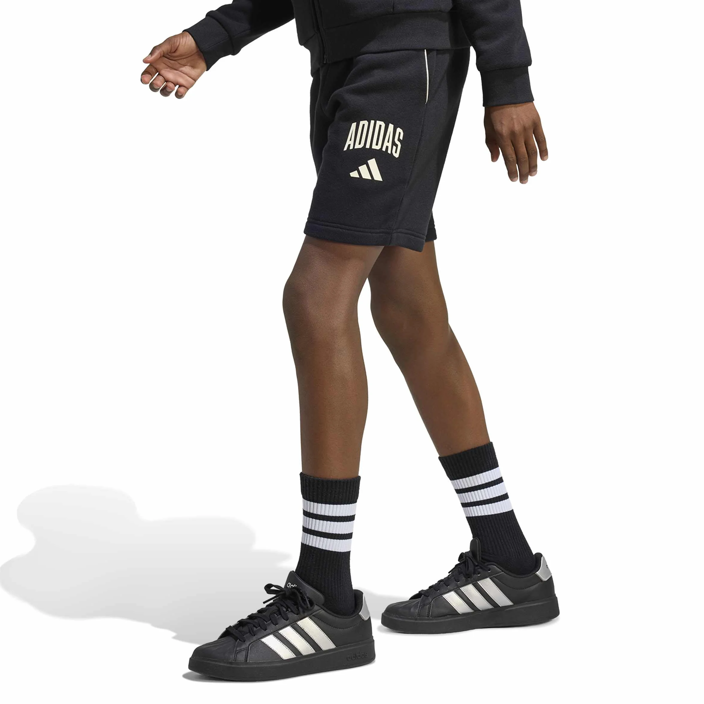 Adidas Seasonals Collegiate Typography Short Shorts Hybride Mixte Enfant