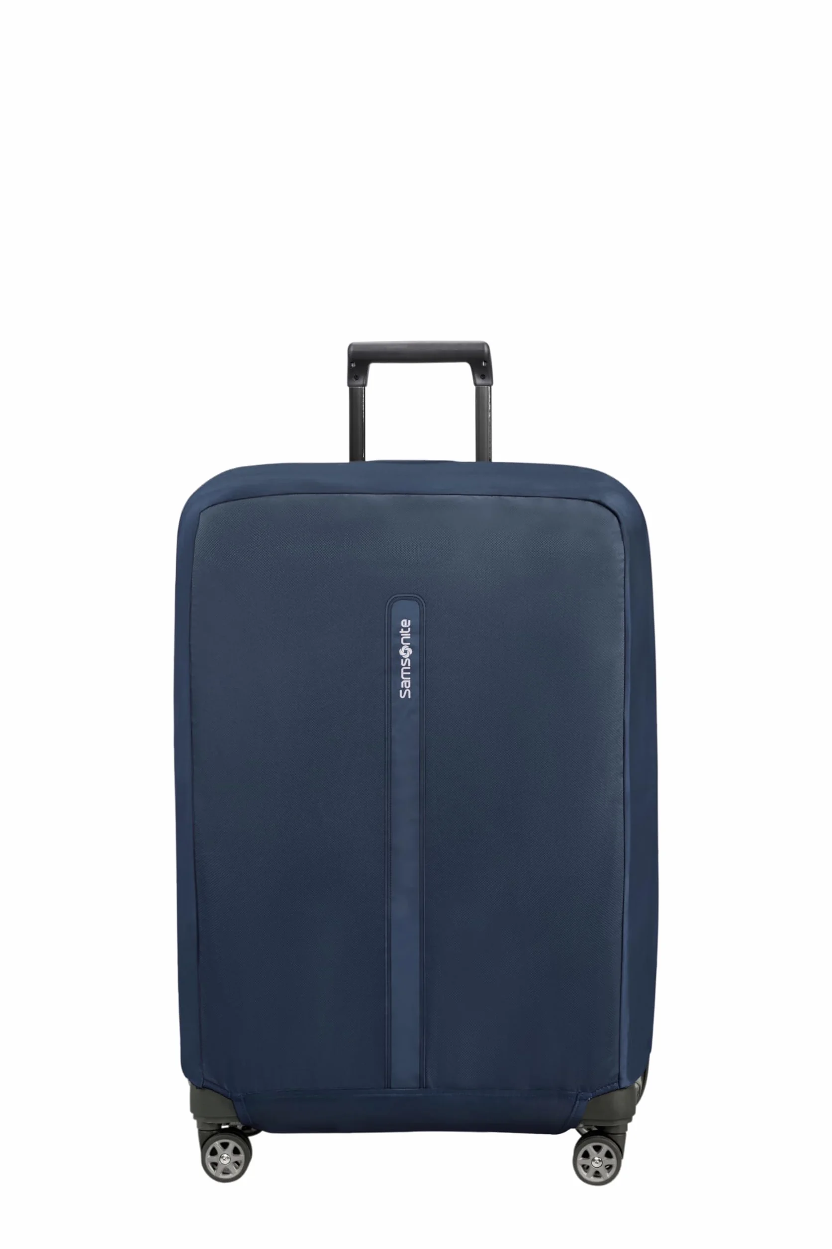 Samsonite TA Revolution Housse Pliable pour Valise Taille L 75-79 cm Protection Bagage Voyage Bleu Minuit