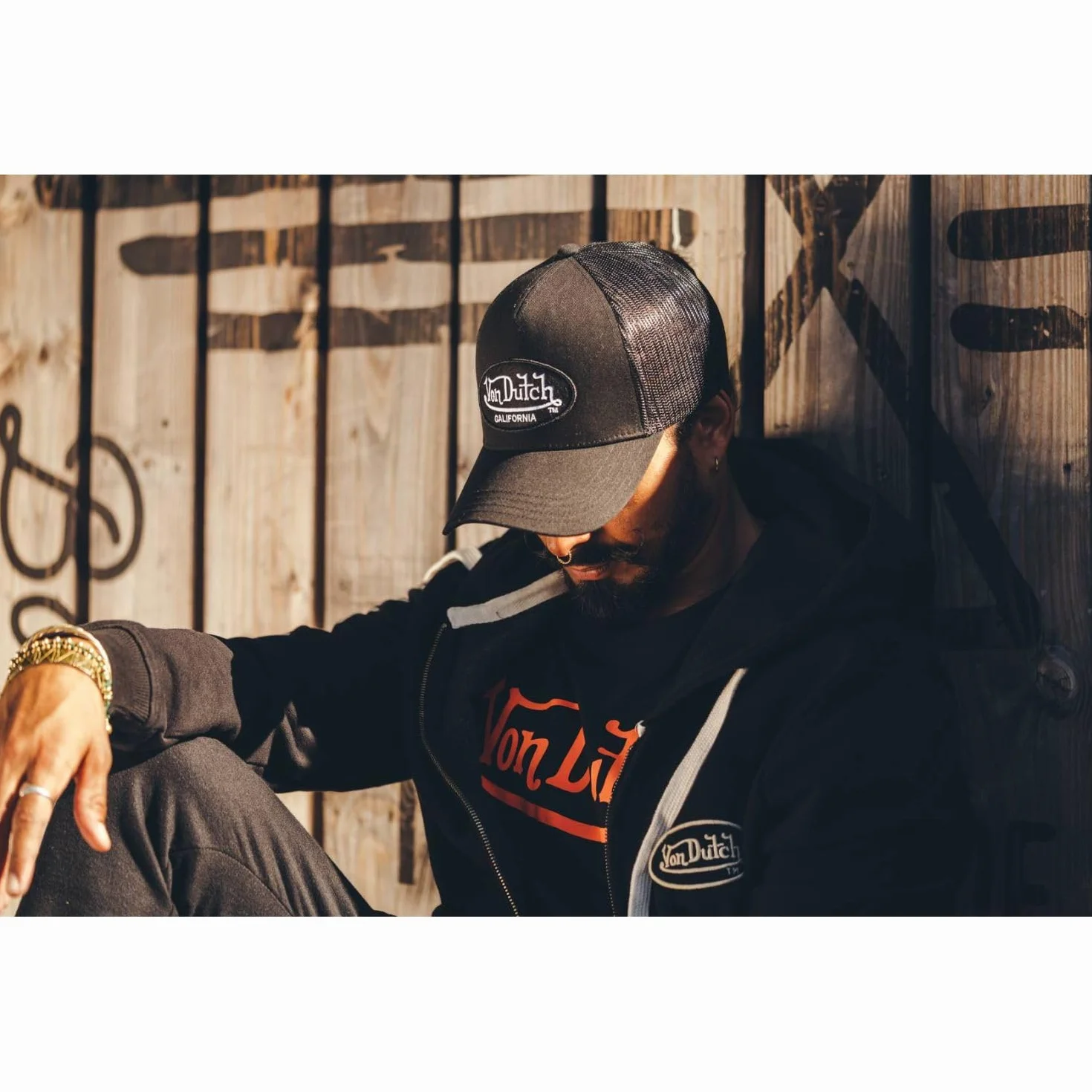 Von Dutch Casquette Homme Femme Ajustable Baseball Athlétique