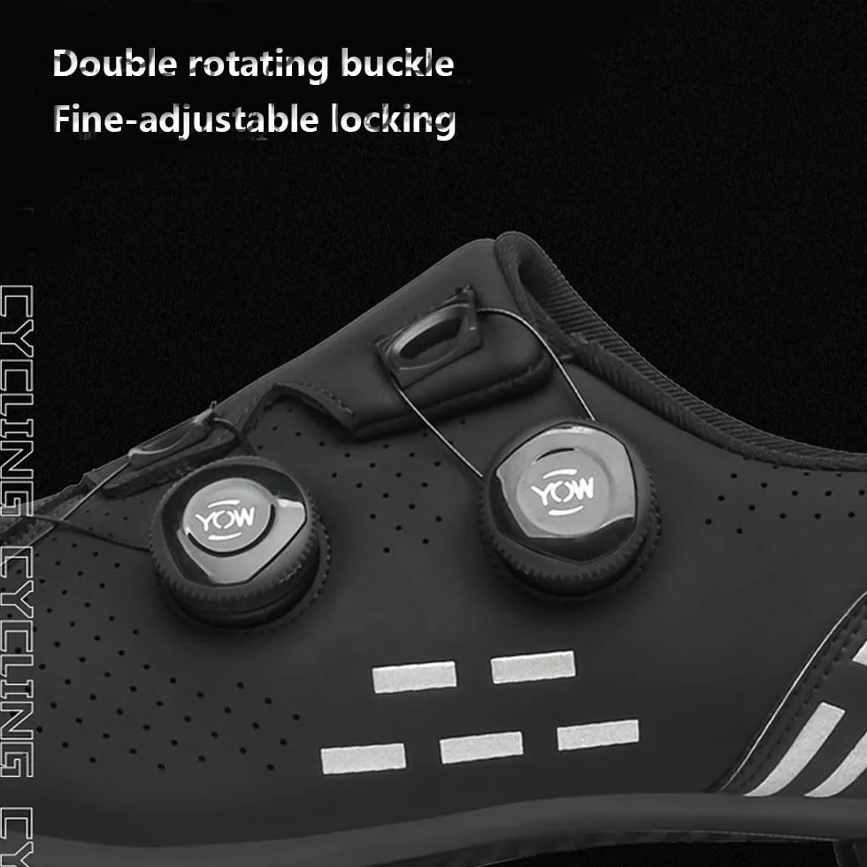 Mateju Chaussures de Cyclisme Route Respirantes SPD-SL Delta Cleats Indoor Outdoor
