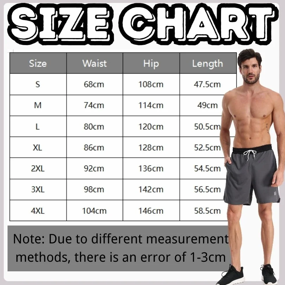Short de sport homme avec poches séchage rapide Gym Basketball Fitness