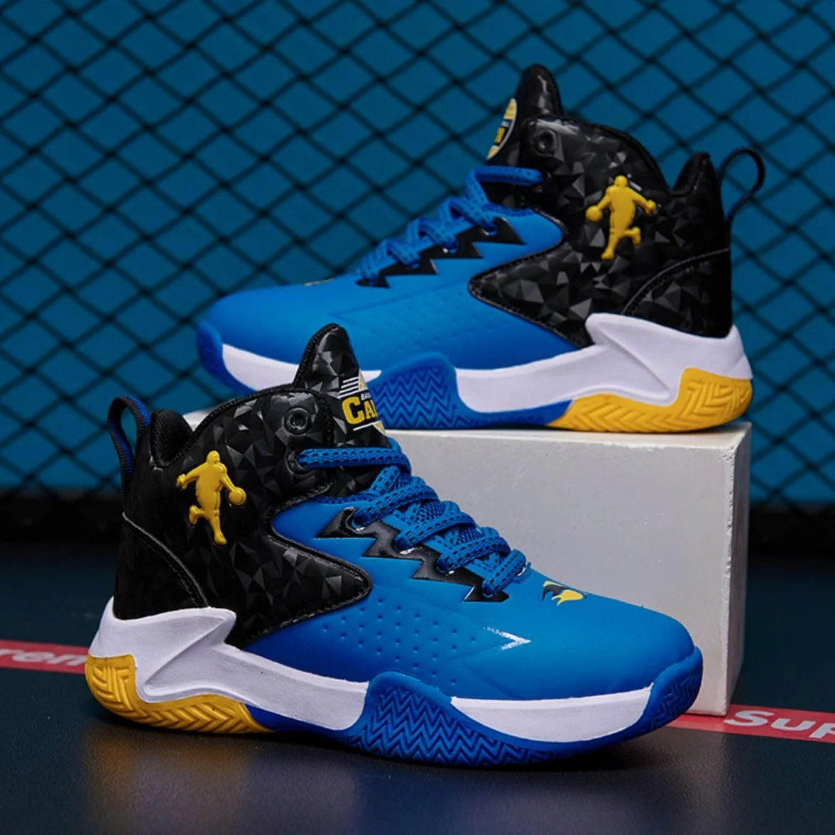 Chaussures de Basket-Ball pour Garçons et Filles - Chaussures de Sport et de Course à Pied