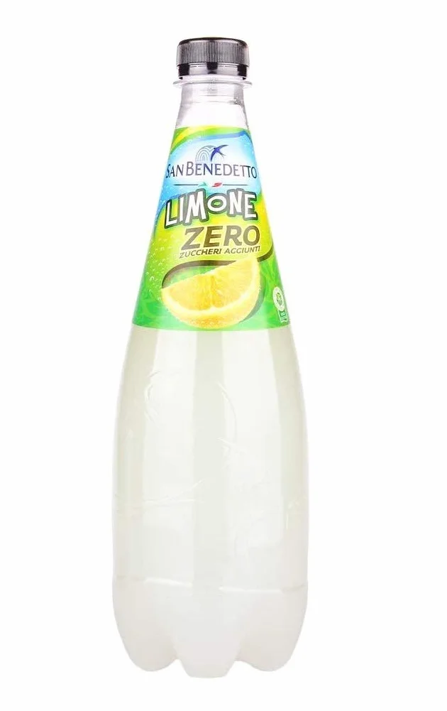 San Benedetto Limone Zero Lot de 12 limonades sans sucre sans sucre 0,75 l