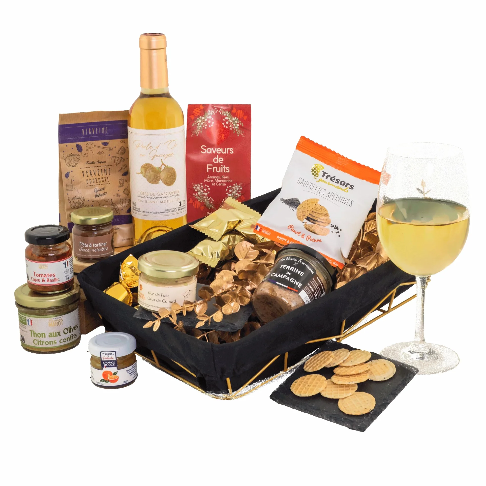 COLIS GOURMANDS - Coffret Gourmandise Promotion - Panier Garni Gourmand - Idéal Cadeau - Livraison en 1 Jour