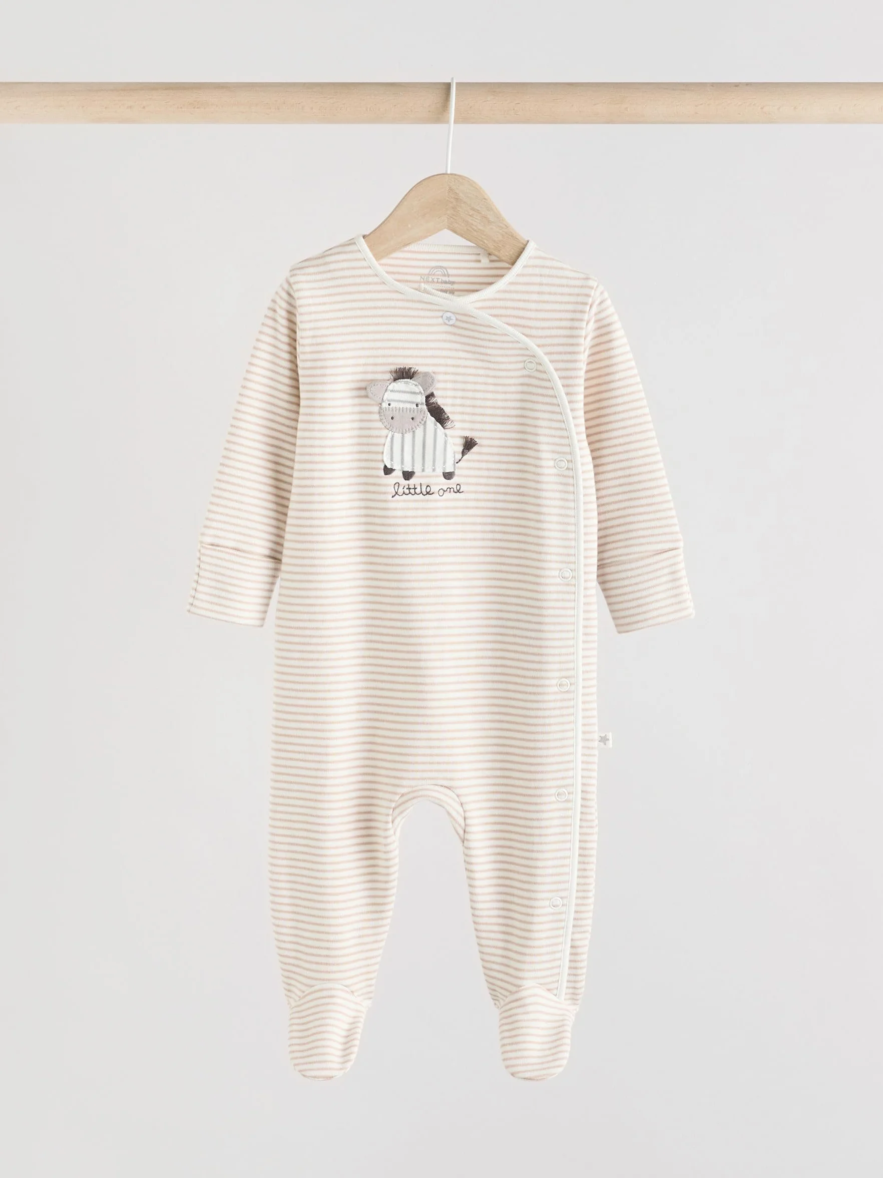 NEXT Bébé Dors-Bien zèbre 100% Coton Lot de 3