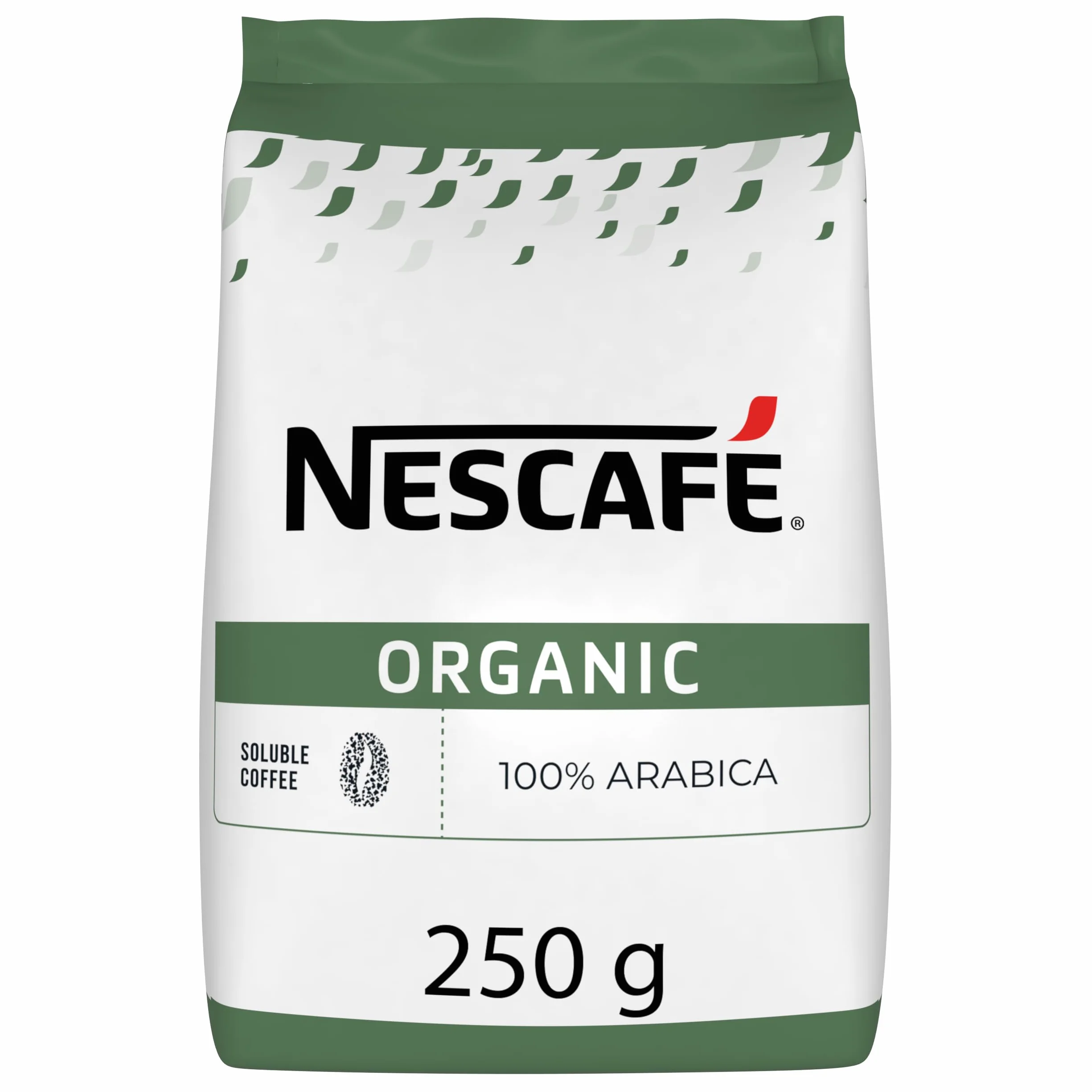 NESCAFÉ Organic Bio - Café Soluble Biologique 100% Arabica - En Poudre - Notes Fruitées, Agrumes - Certifié AB - Approvisionnement 100% plus Responsable - Sachet de 250 g