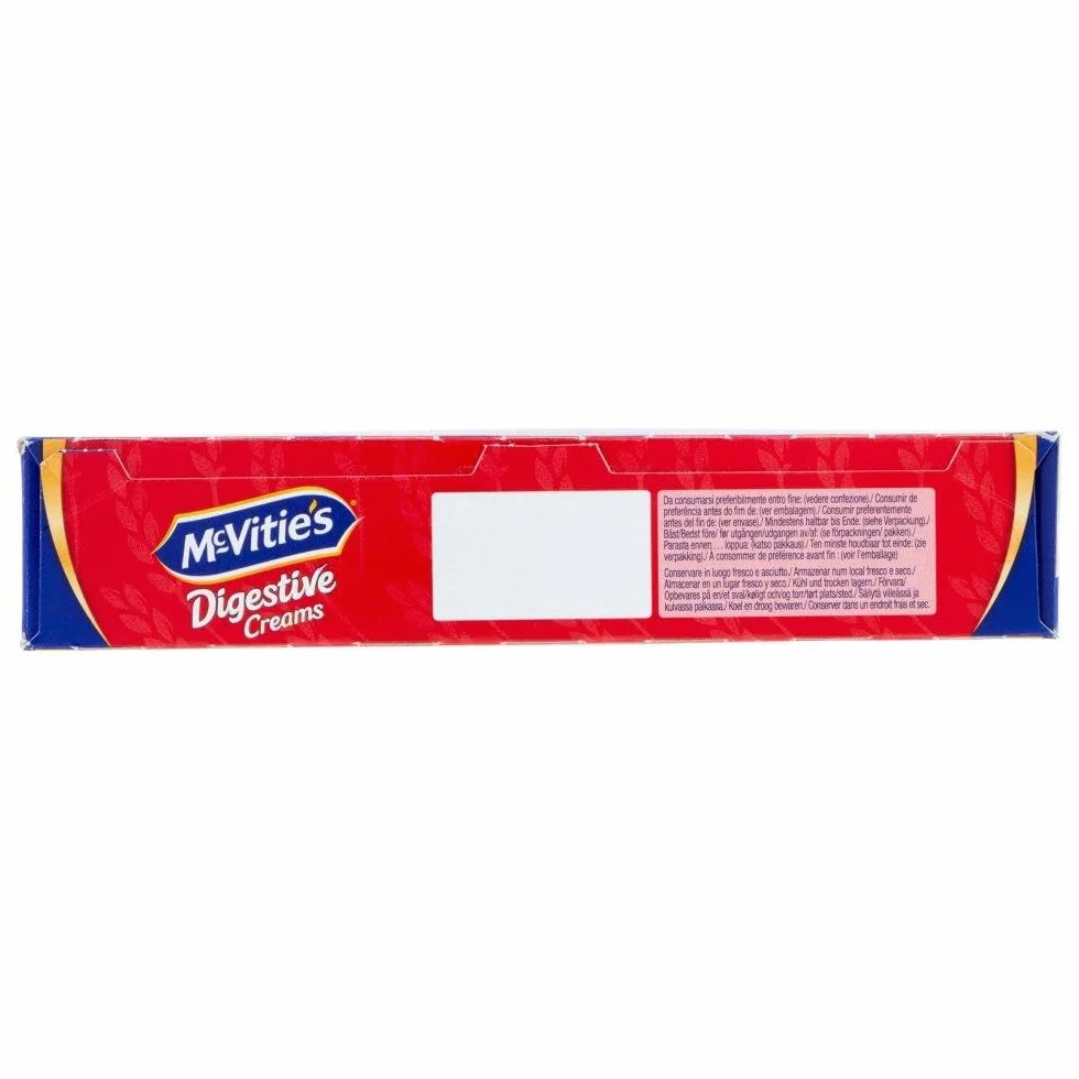 Italian Gourmet McVitie’s Digestive Minis Creams Vanilla 4 x 185 g – Biscuits Digestive au Blé Complet Fourrés à la Crème Vanille – Goûter et Petit-Déjeuner + Italian Gourmet Polpa de Tomates 400 g