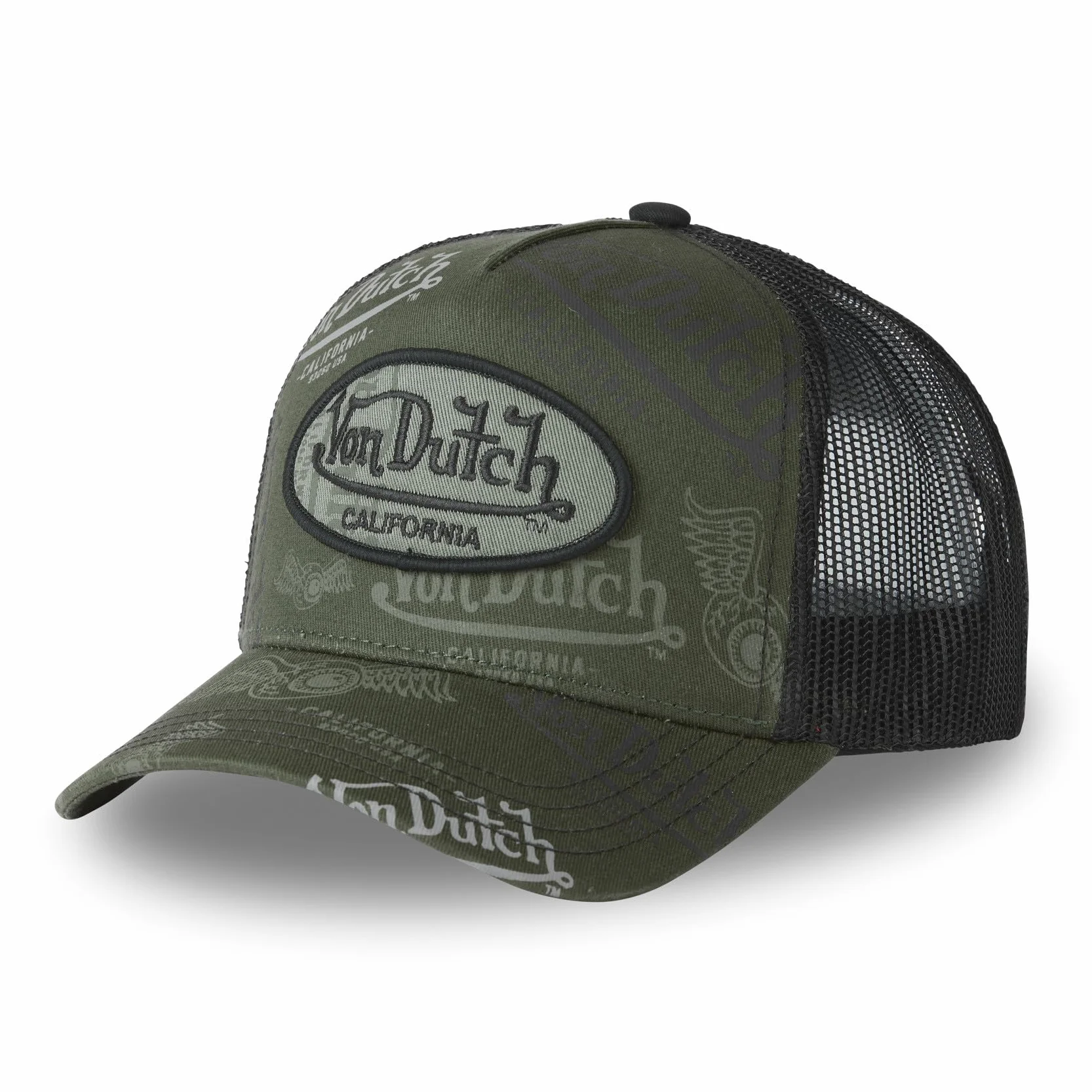 Von Dutch Casquette Trucker Ajustable Snapback Homme Femme