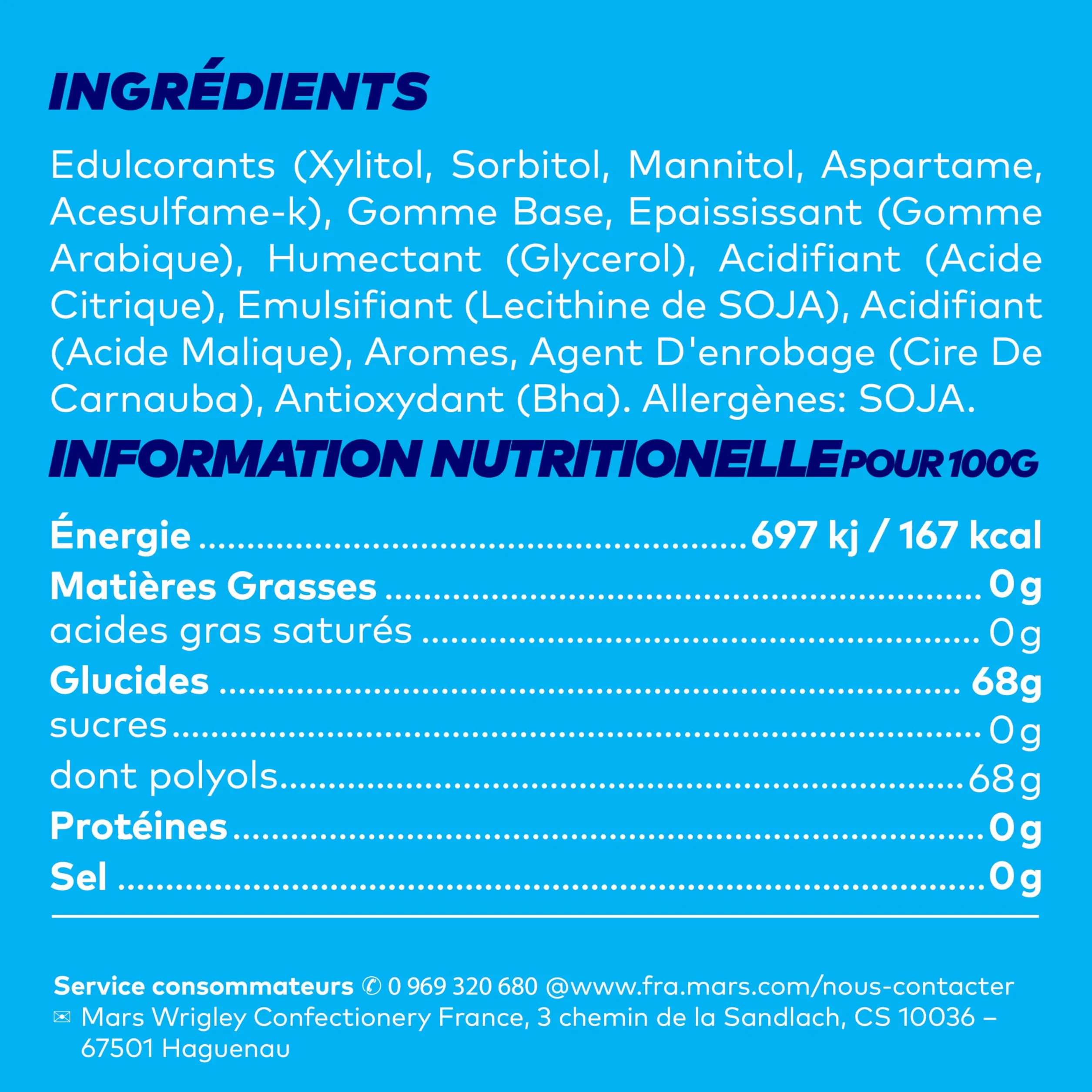 FREEDENT Chewing Gum Sans Sucre Fraise 30 Paquets 300 Dragées 420g