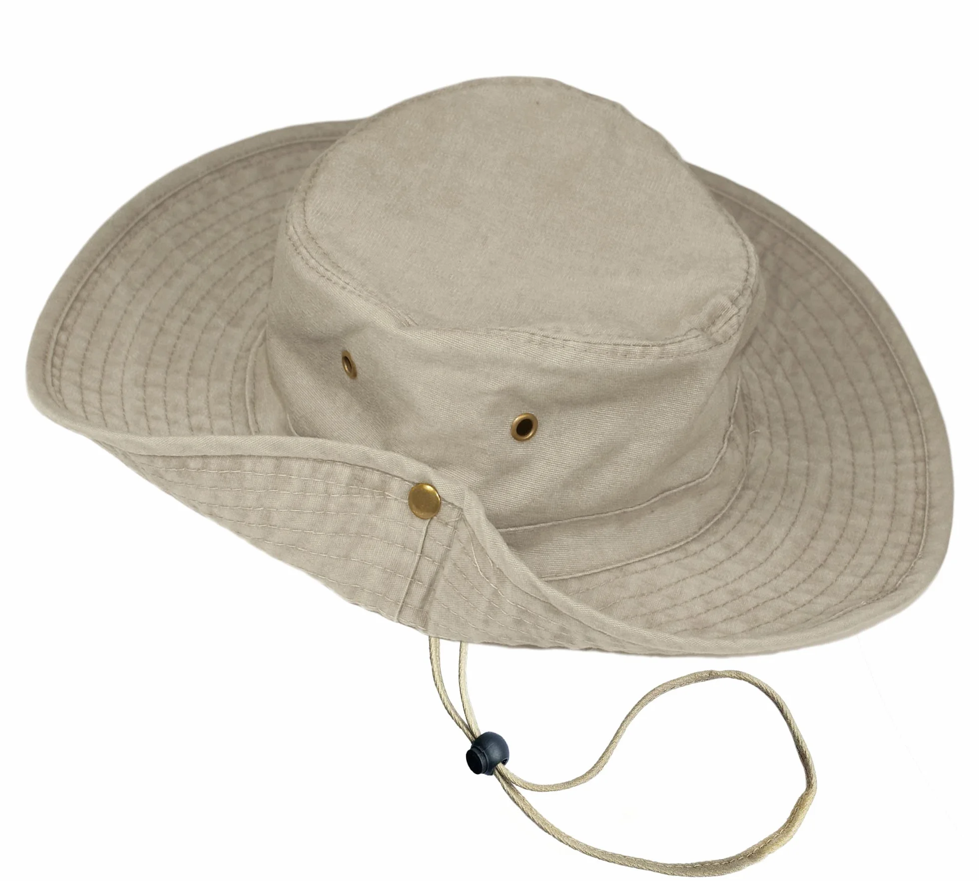 TOSKATOK Bob Safari Style Enfants UPF 50+ Anti UV Coton Protection Solaire Bords Larges Taille Unique
