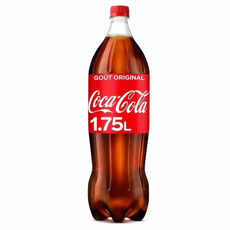 COCA-COLA - Pet 1.75L - Lot De 4 - Vendu Par Lot