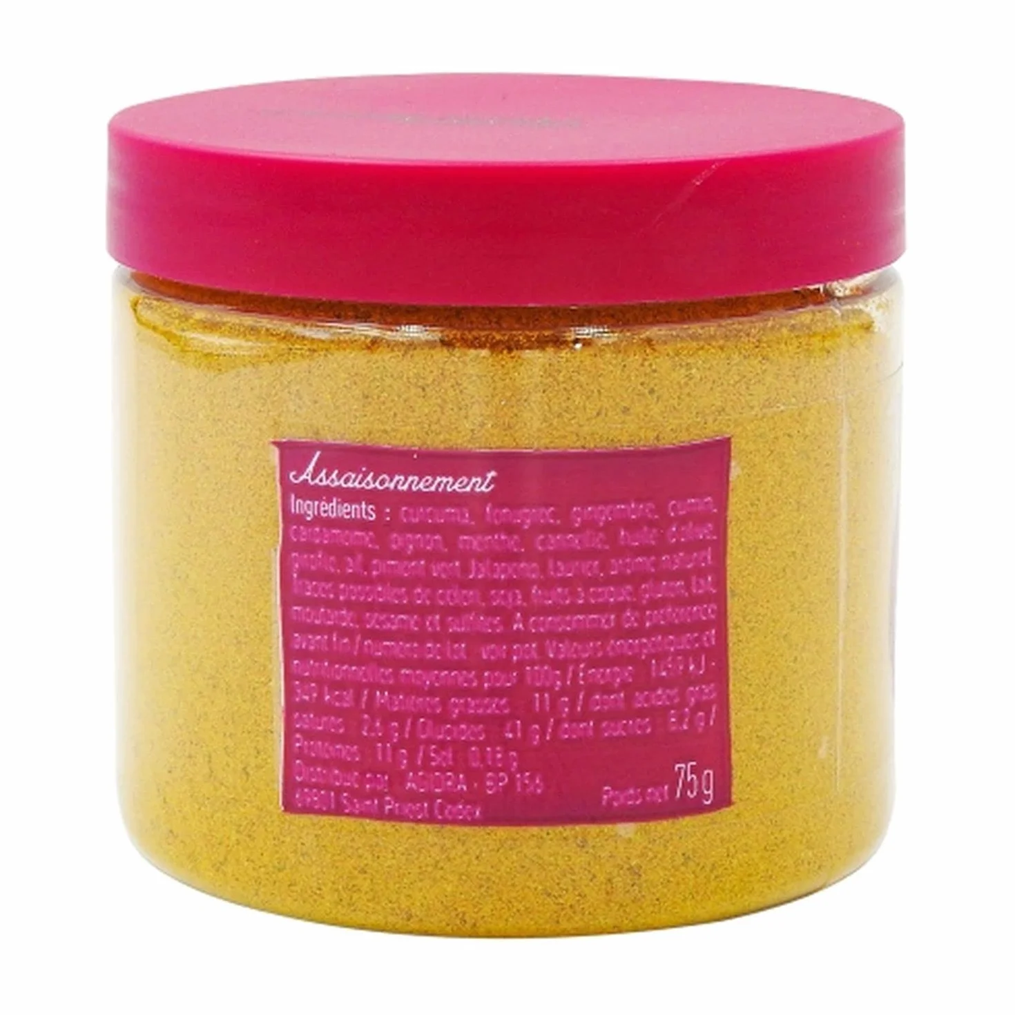 Mélange indien tikka massala - Pot 75g