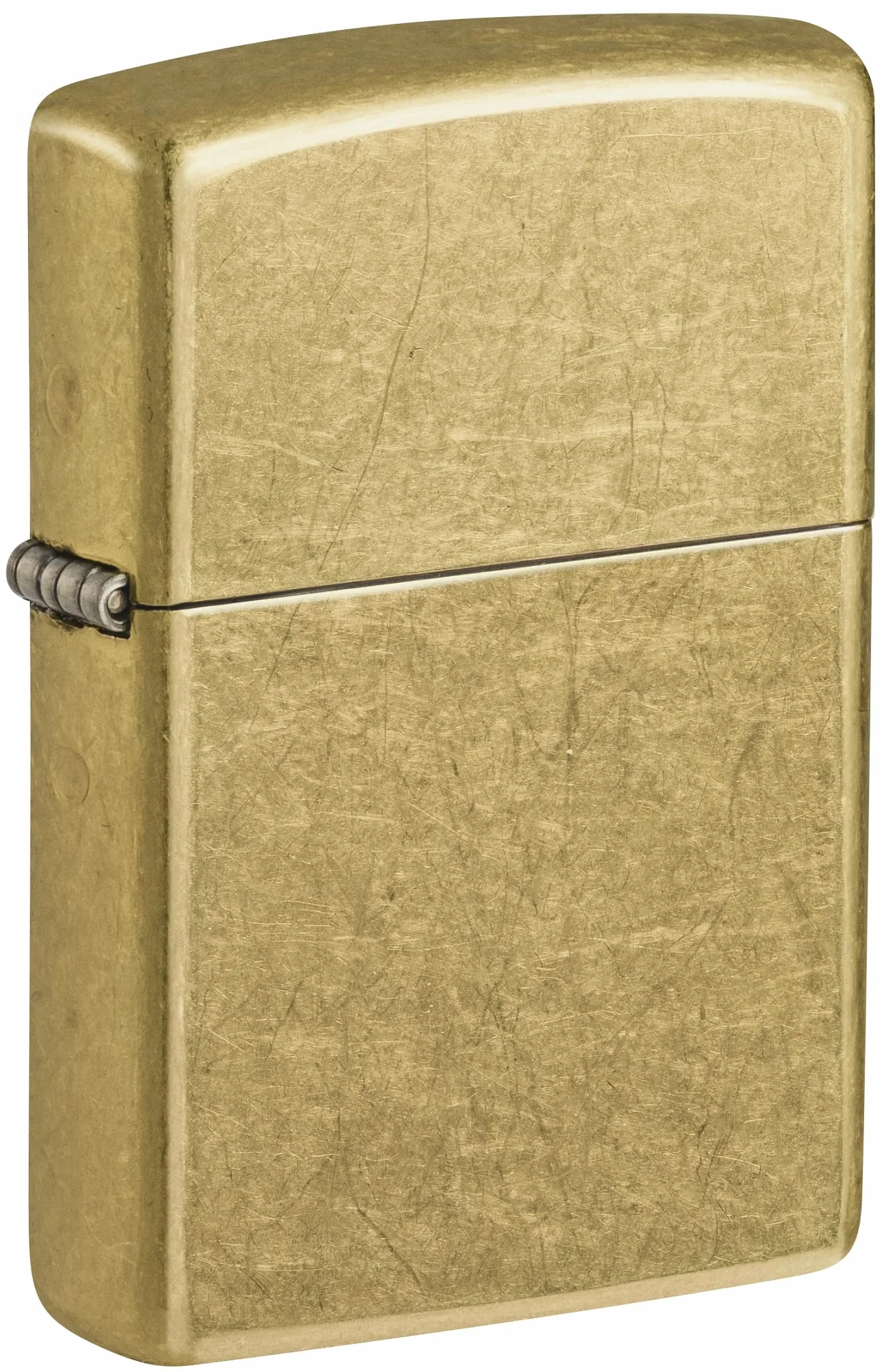 Zippo Briquet tempête Street Brass, modèle de Base, Rechargeable, réutilisable, Design Coupe-Vent, boîte Cadeau, fabriqué aux États-Unis