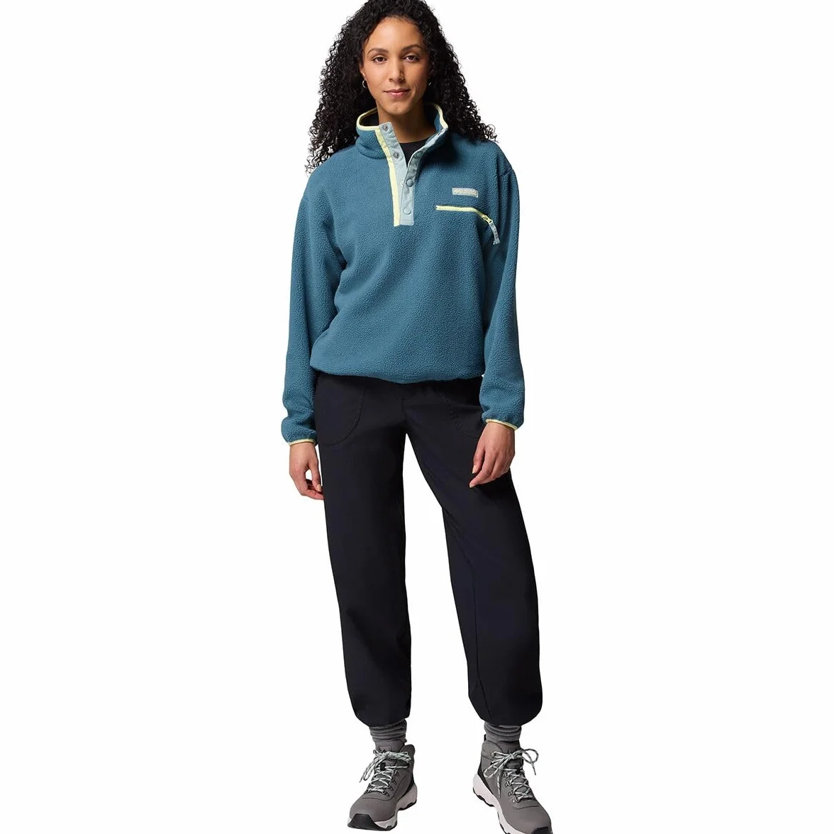 Columbia Helvetia II Polaire courte à demi bouton-pression Femme