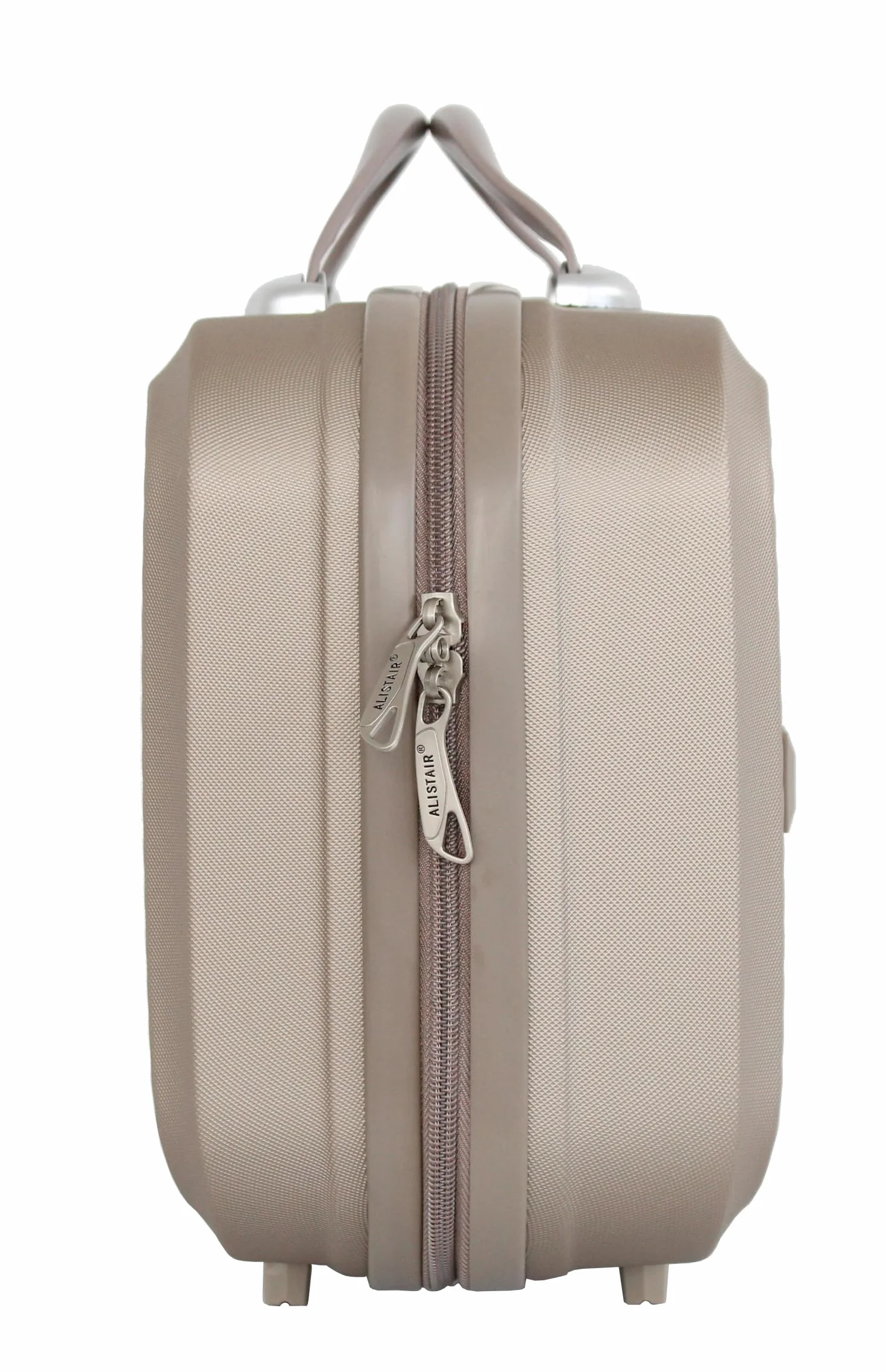 ALISTAIR Iron Vanity ABS Ultra légère résistante Marque française Garantie 2 Ans (Champagne)