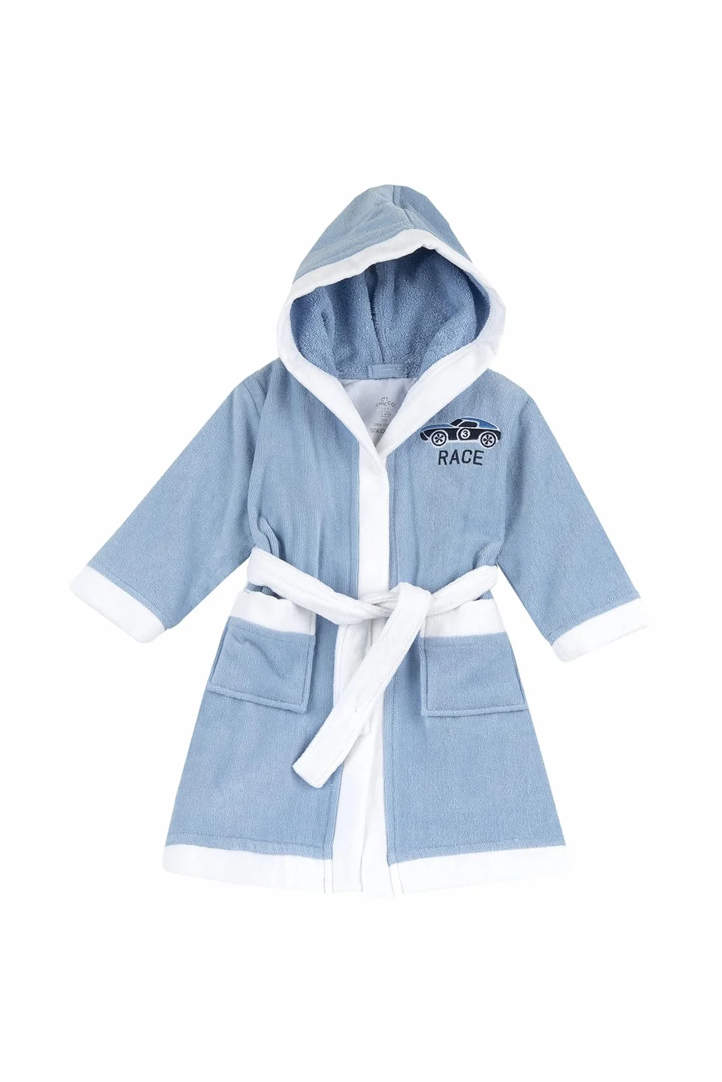 Chicco Peignoir de Bain Coton Éponge Ultra Doux Absorbant pour Fille et Garçon