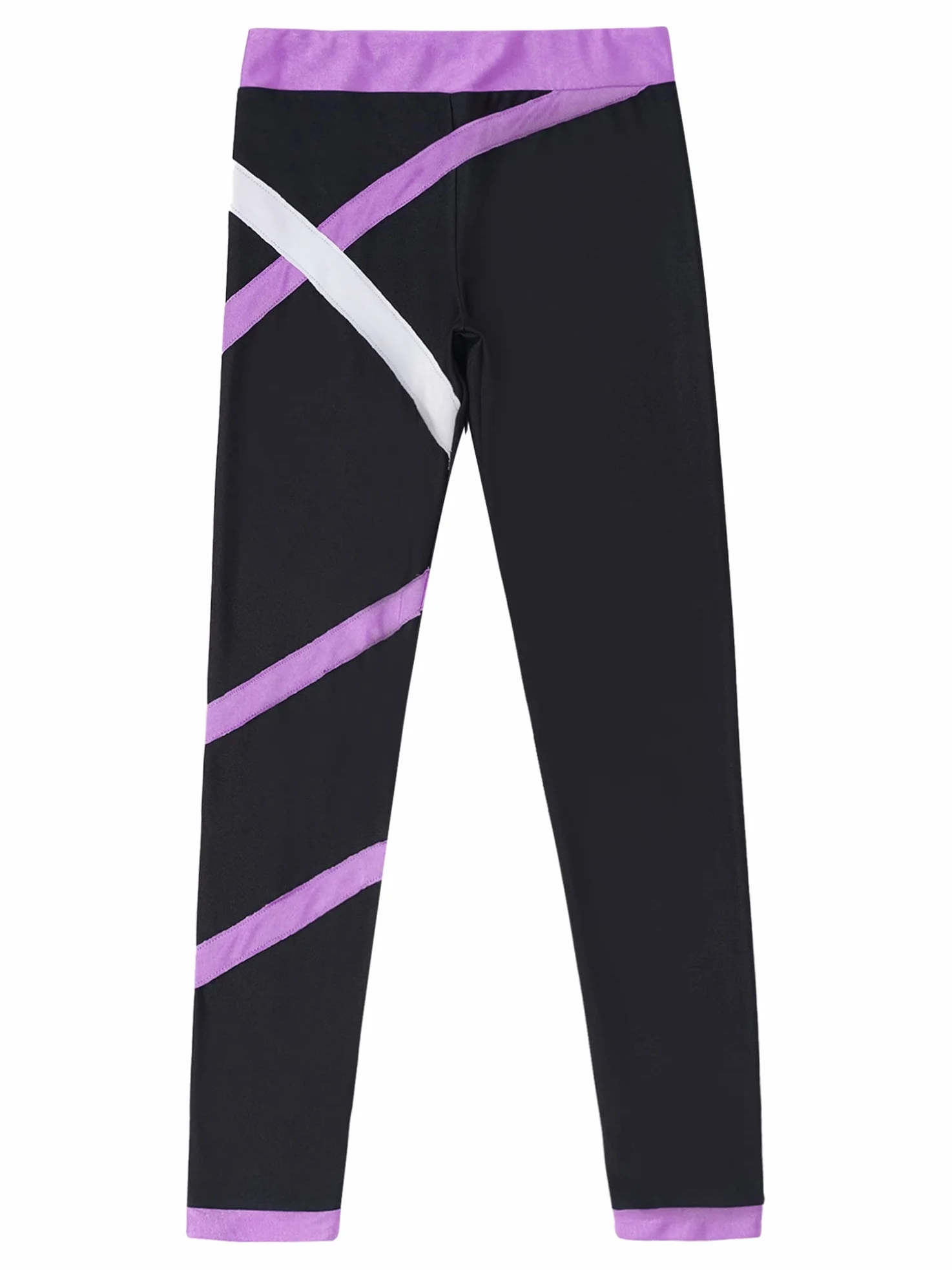 Leggings Sport Enfant Fille Gymnastique Patinage Artistique Minceur Danse Running Stretch Sportwear
