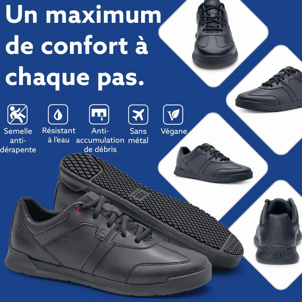 Shoes for Crews Liberty Chaussures de Travail antidérapantes imperméables pour Femmes
