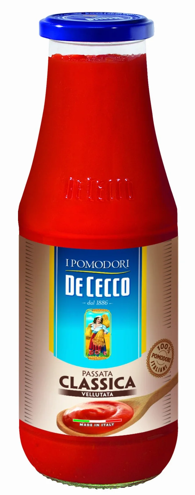 De Cecco Purée de Tomates Classique 700 g - Lot de 6