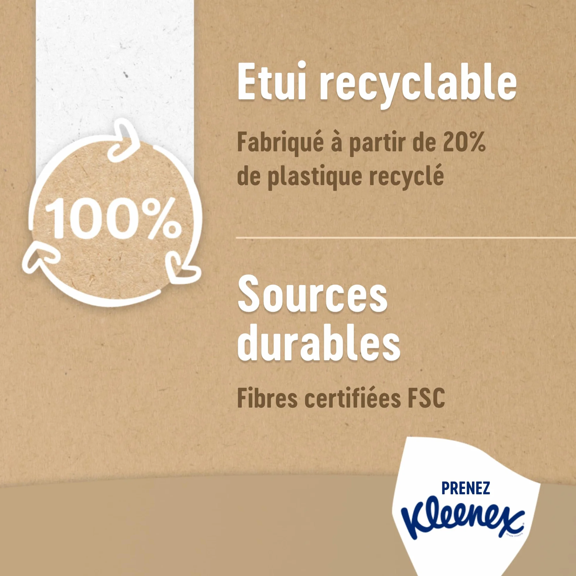 Mouchoirs Kleenex® Balsam Étuis Standard P8 (x10)