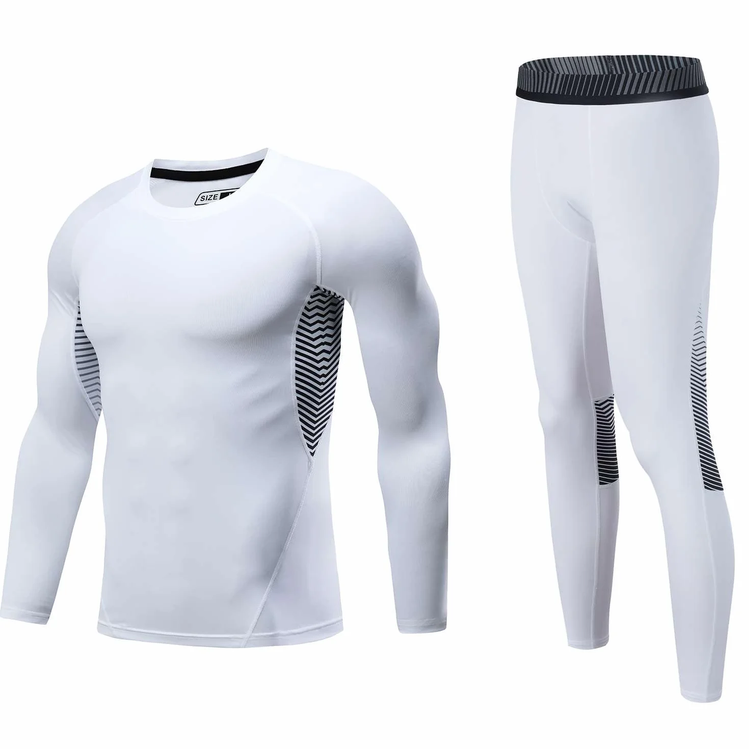 Echinodon Sous-vêtements de sport compression ski fonctionnels garçons