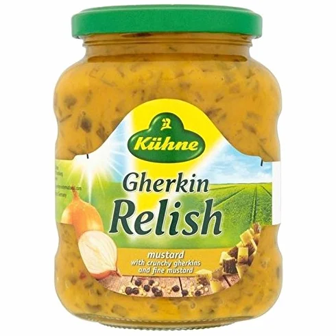 Kuhne Moutarde Cornichon Goût 350G - Paquet de 2
