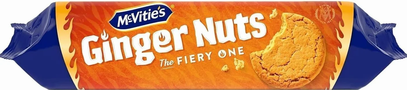 Mcvities Ginger Nut 250g 4 Pack by McVities