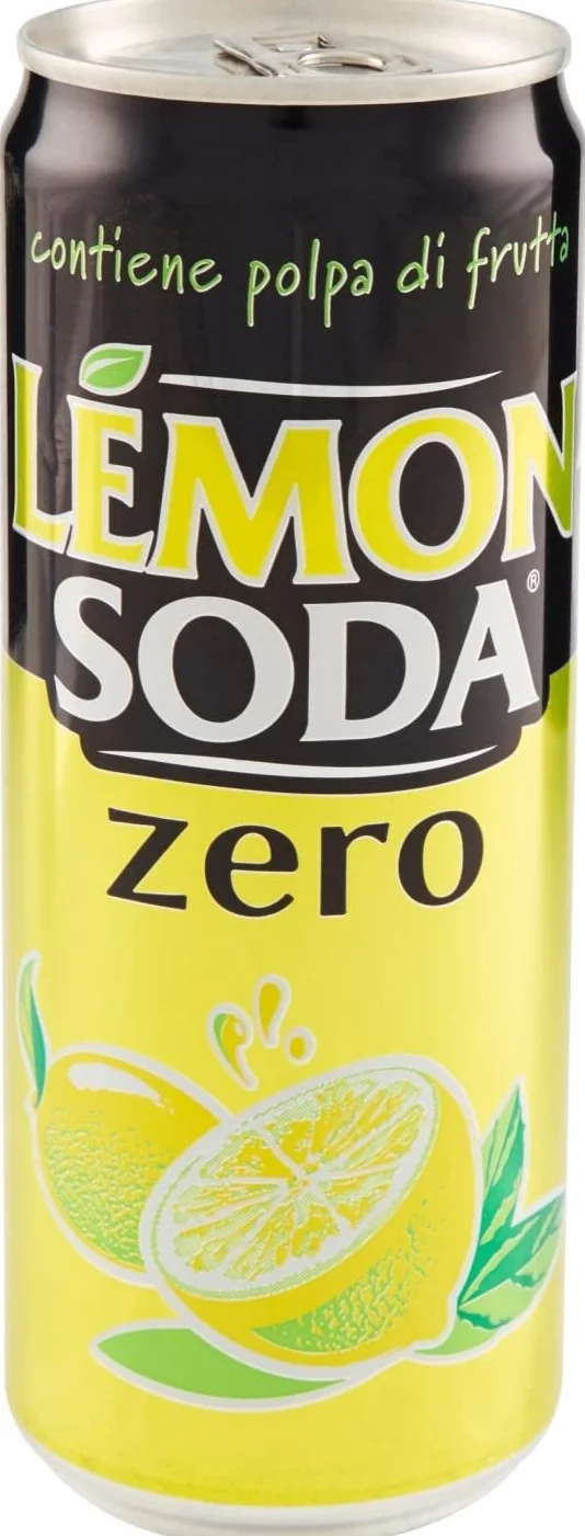 24x canette de Lemonsoda zero 330ml Campari Group Lemon Soda Lemon Italian