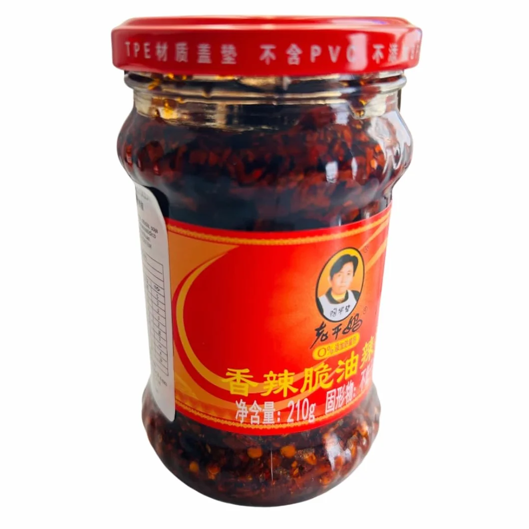 Sauce Piment à l'huile 210g Chine - Lot de 3 pièces