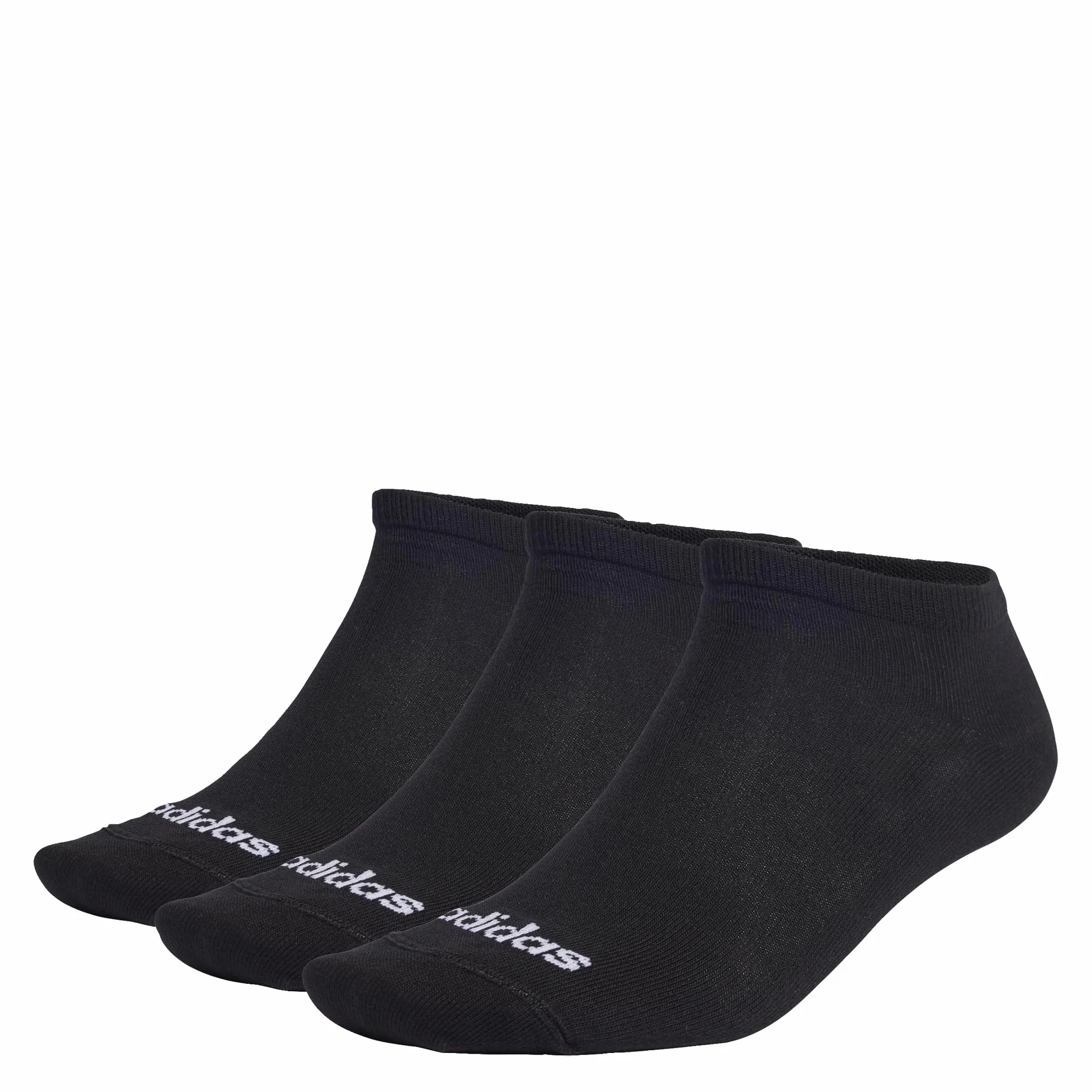 Adidas Mixte Thin Linear Low-Cut Socks 3 Pairs