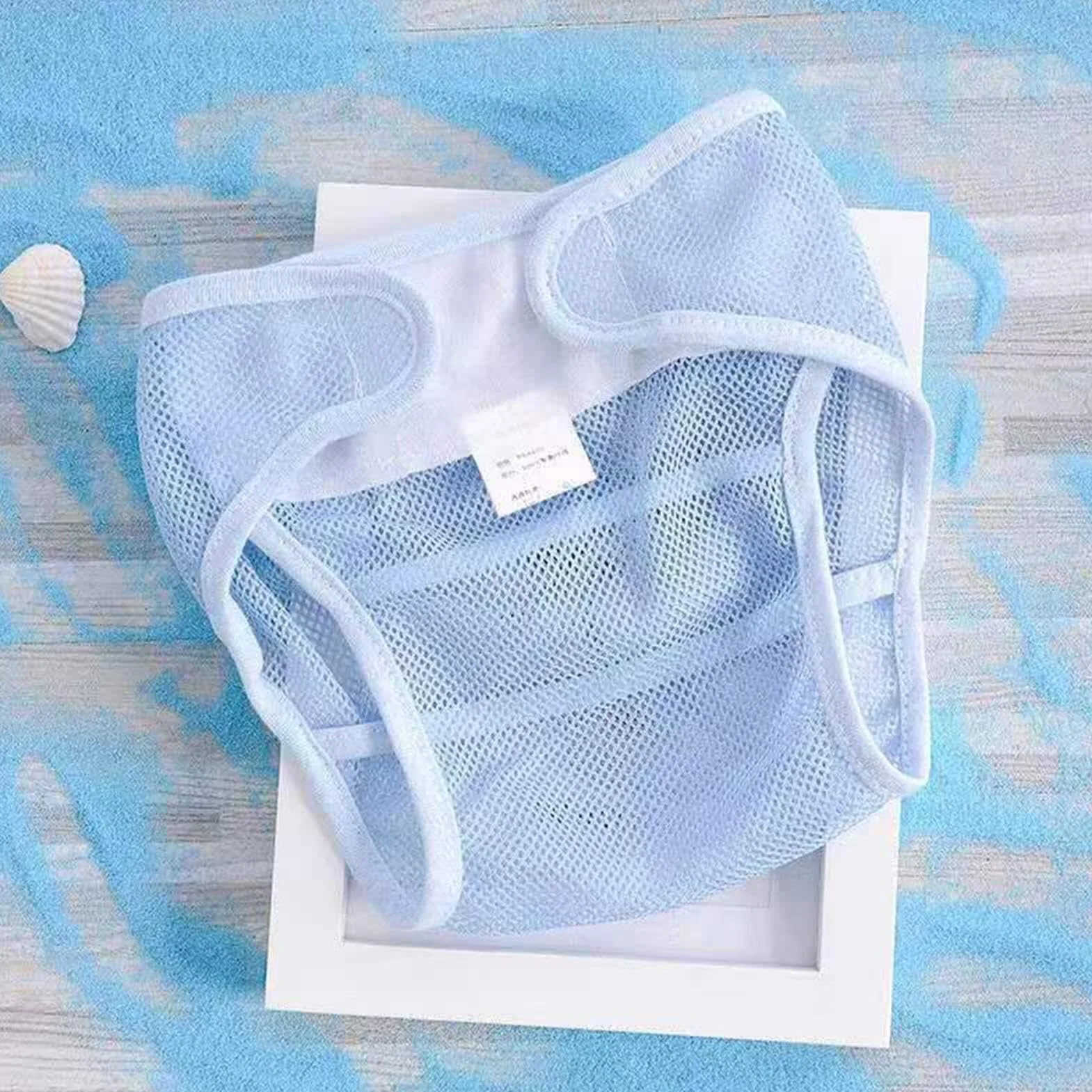 Couches en tissu réutilisables Couvre-couches Housse en maille légère respirante pour peaux sensibles nuit Protection fuites
