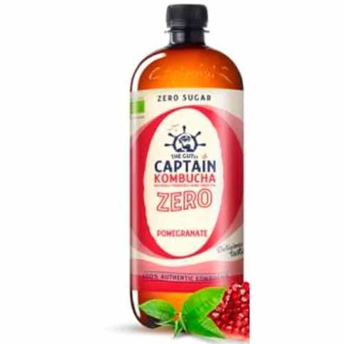 Kombucha zéro grenade Bio 1 L