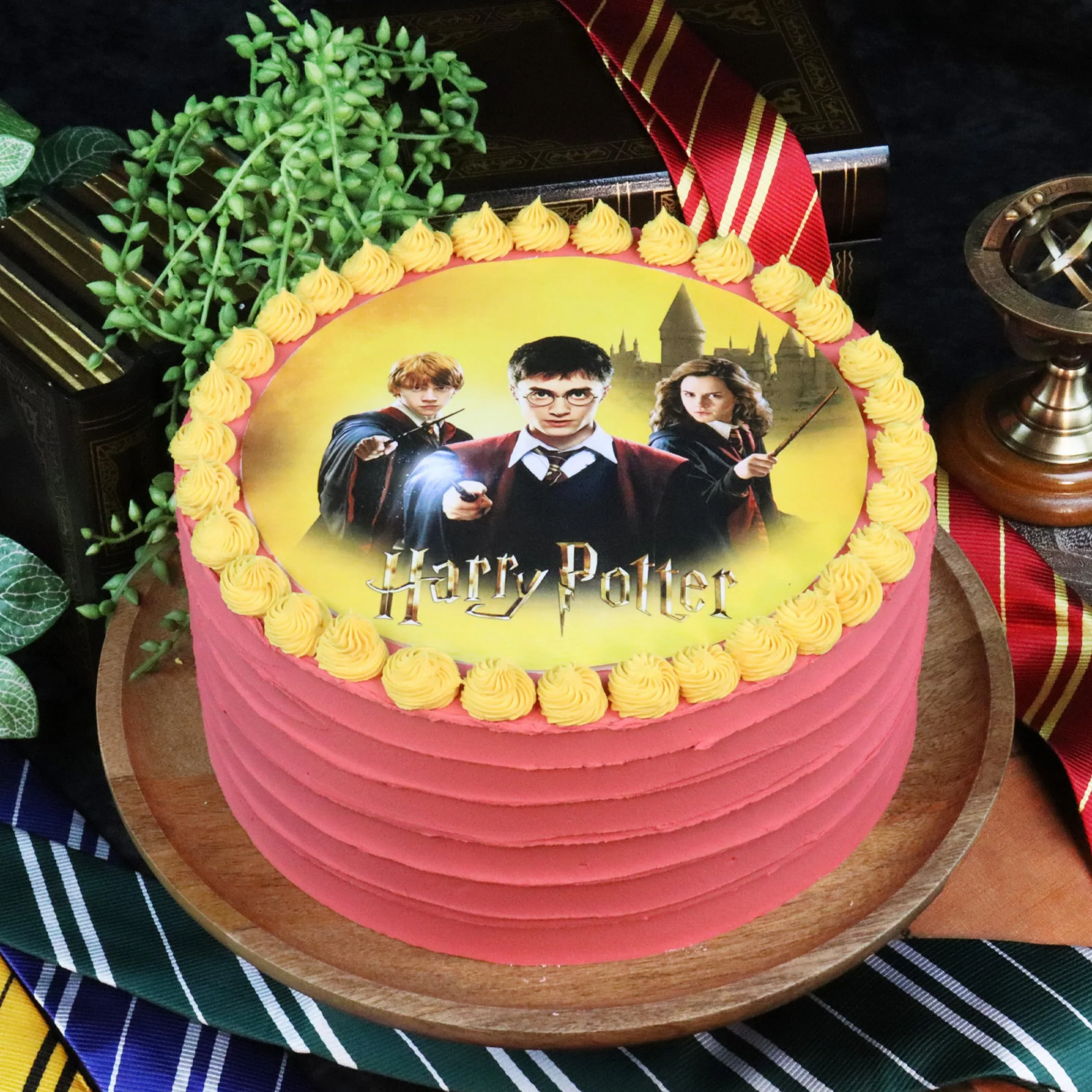 PME Harry Potter Décoration pour Gâteau Disque en Sucre, Grande