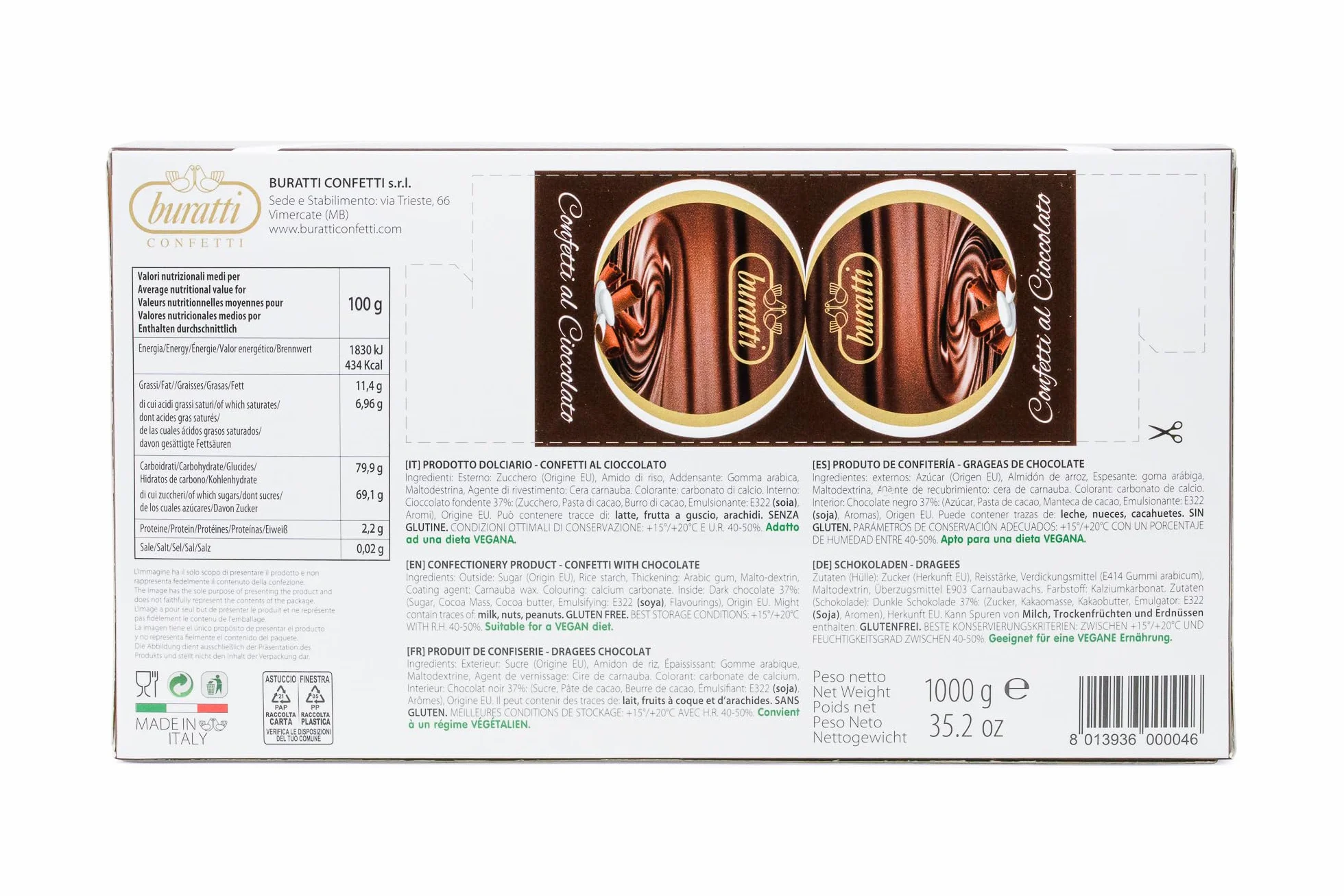 Dragées au chocolat