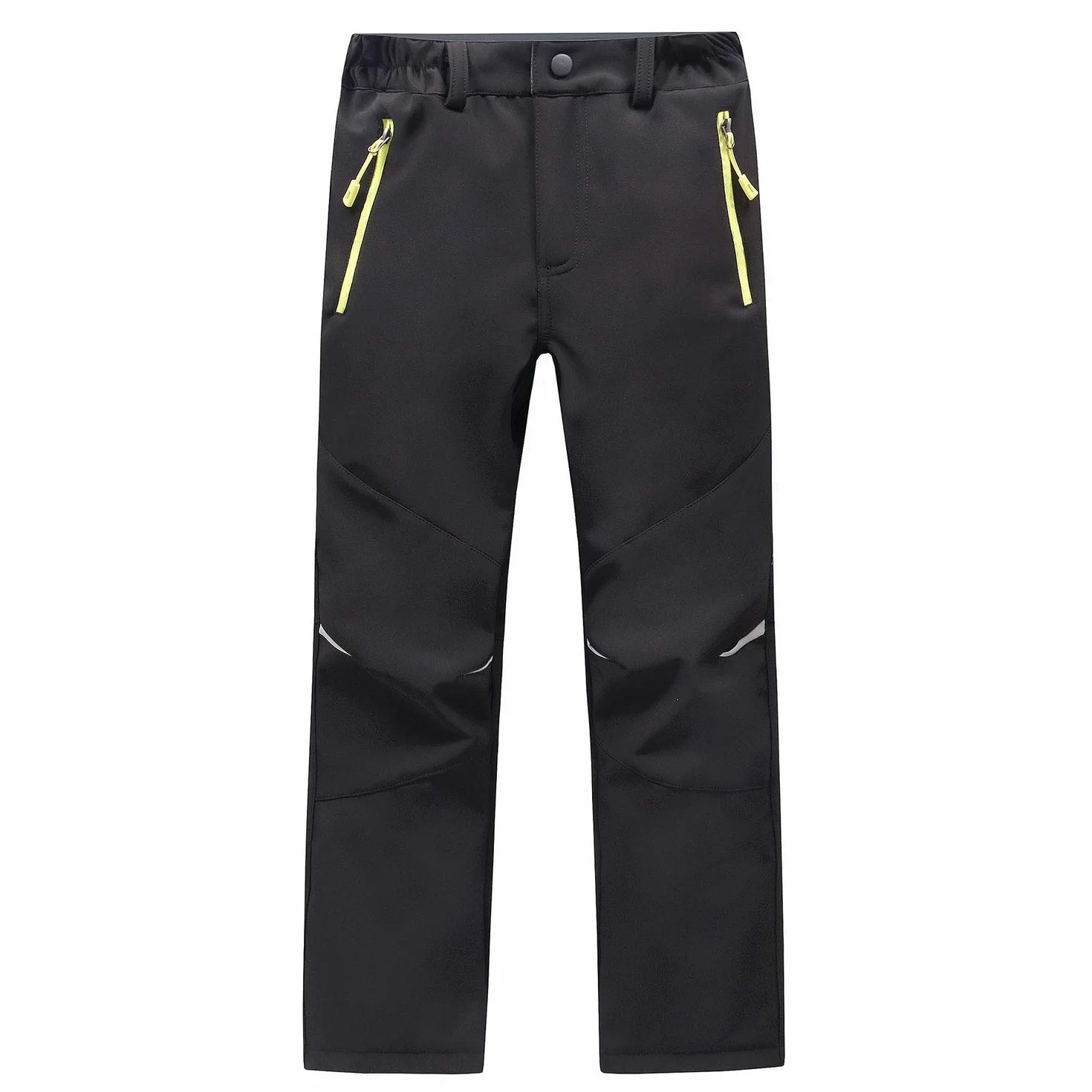 LANBAOSI Pantalon Ski Enfants Hiver Imperméable Chaud Softshell Doublé Polaire Montagne