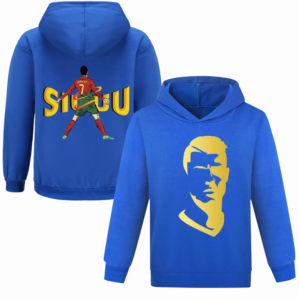 Ensemble d'entraînement de football 2 pièces avec capuche et pantalon pour enfants