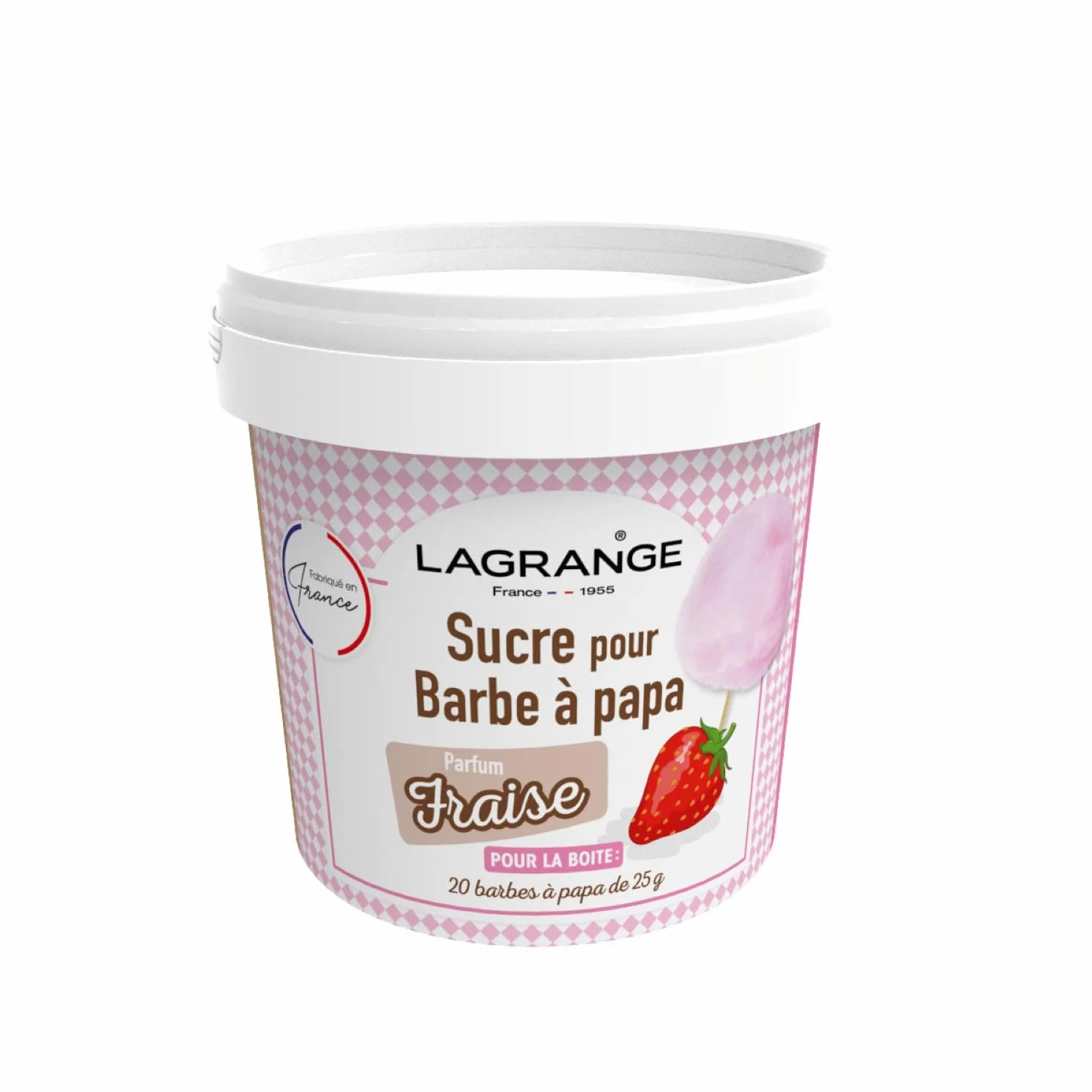 Lagrange Sucre pour Barbapapa Fraise 500 g