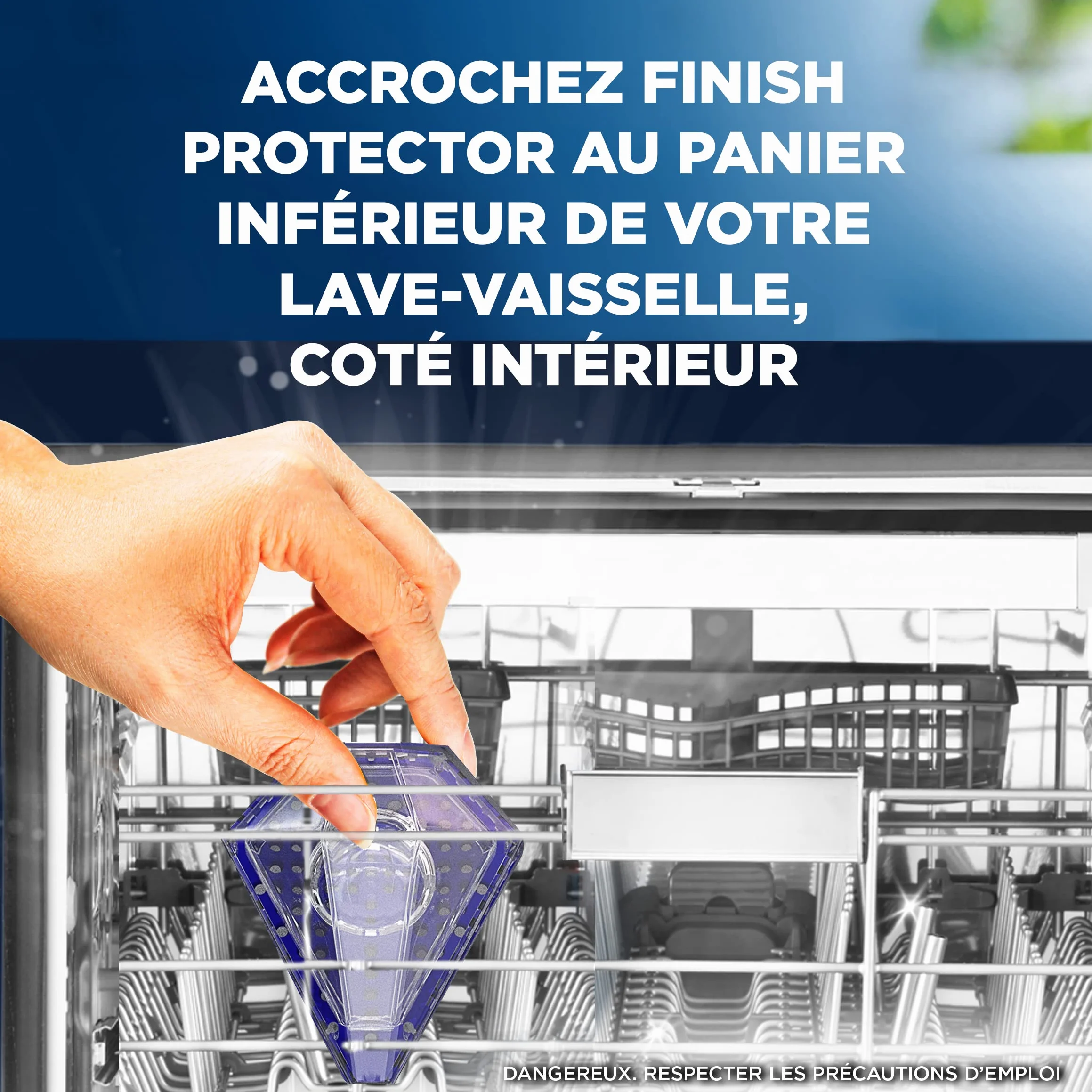 Finish Protector - Protection Des Verres Et De La Vaisselle - Produit Lave Vaisselle - Complement Pastille Lave Vaisselle - Lot de 4