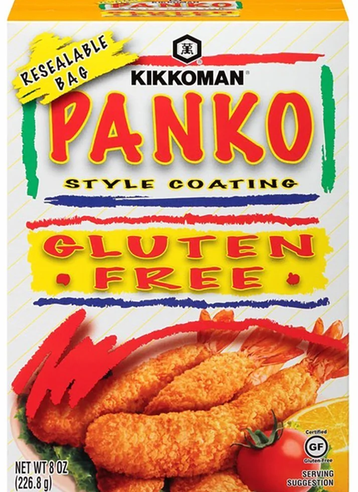 Kikkoman Panko Enrobage, sans gluten, 8 Onces, Pack 2