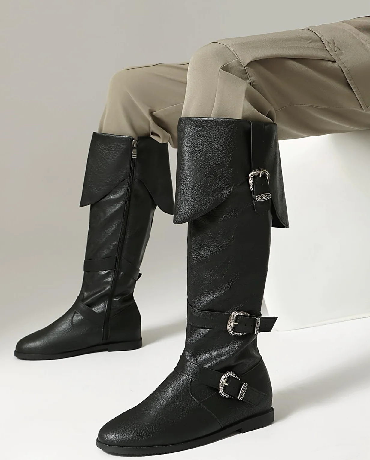 Bottes Plat Cosplay Unisexe