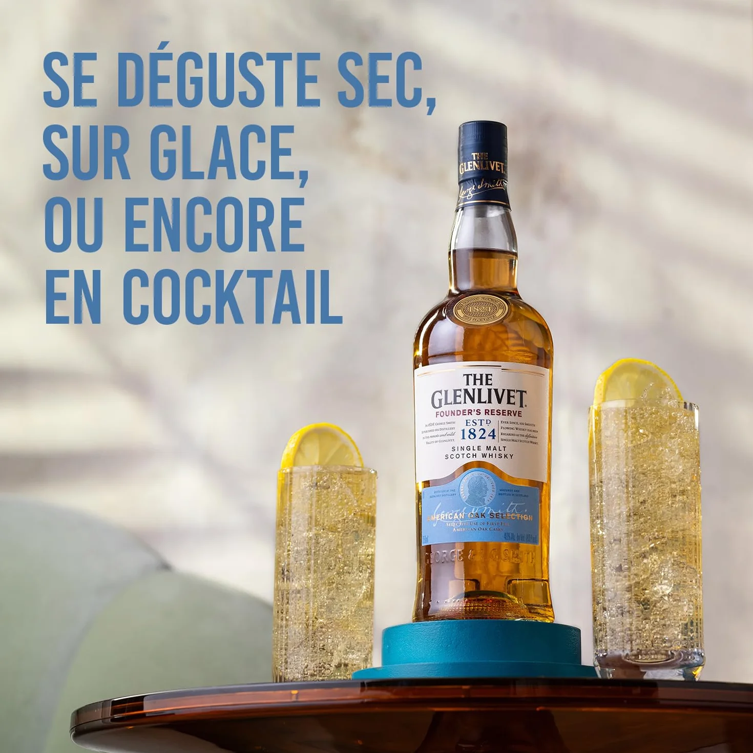 THE GLENLIVET Founder's Reserve Whisky Ecossais Single Malt - 40%, 70cl